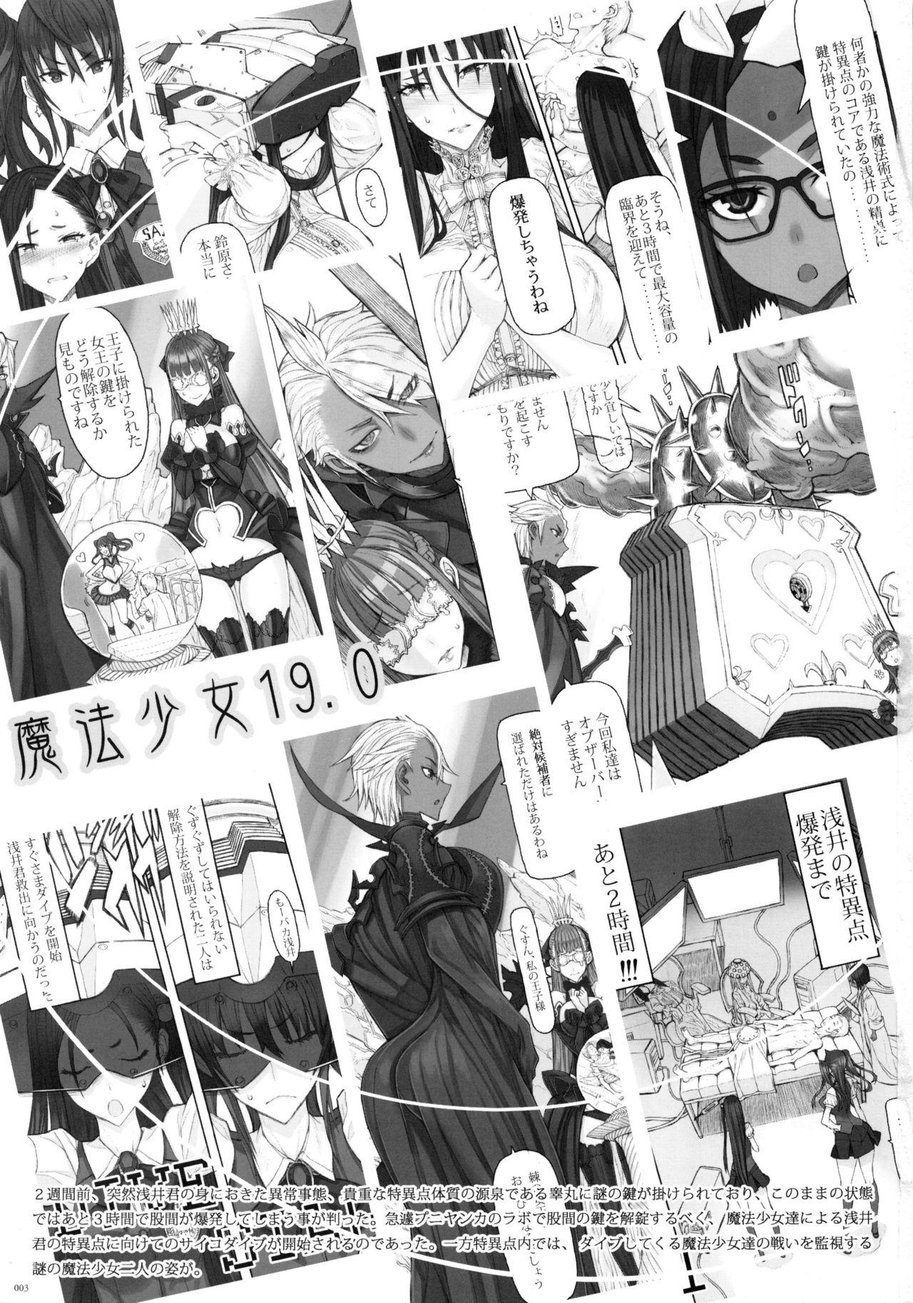 (C96) [Zettai Shoujo (RAITA)] Mahou Shoujo 19.0 (Zettai Junpaku Mahou Shoujo)[Chinese] [遥远的守护者个人汉化] page 3 full