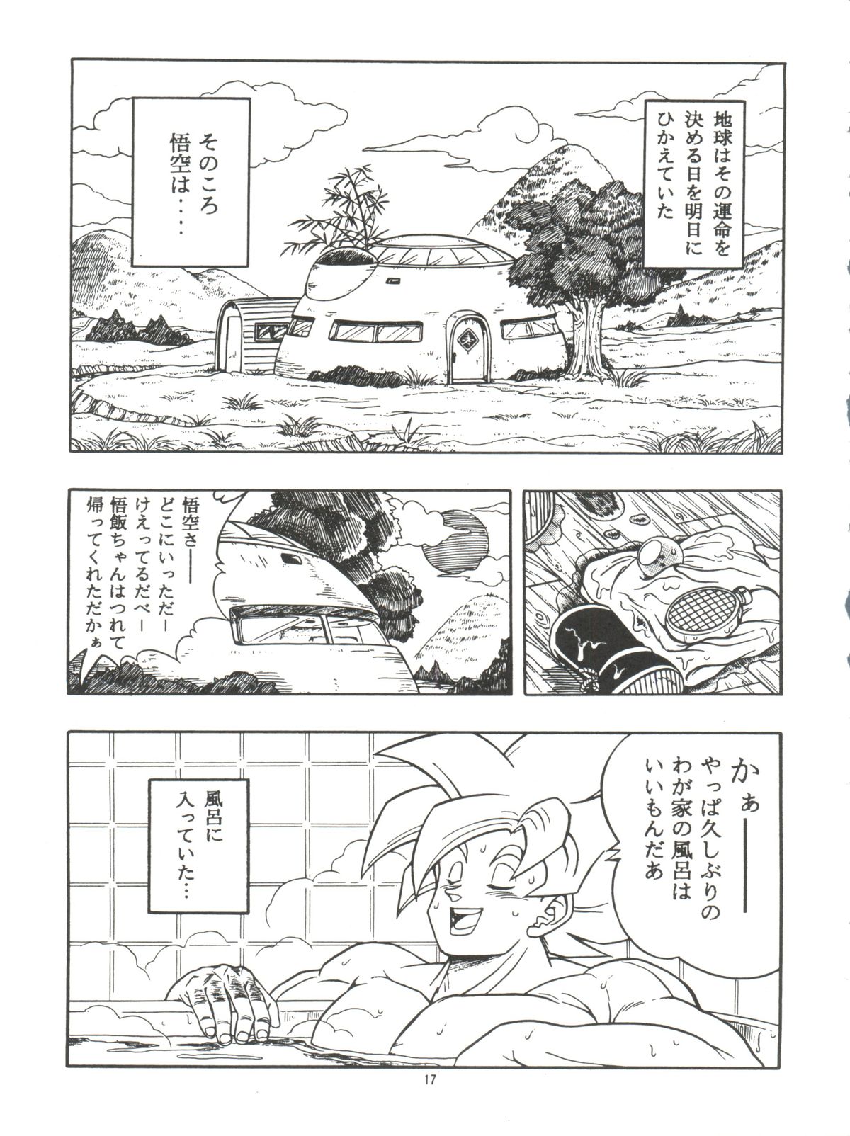 [Rehabilitation (Garland)] Dragonball H Maki Ichi Ni Saihan [white cover] (Dragon Ball Z) page 17 full