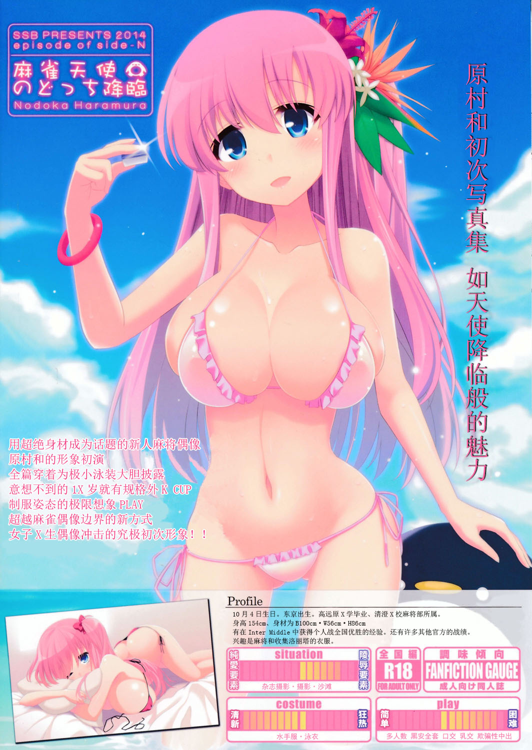 (C86) [SSB (Maririn)] Mahjong Tenshi Nodocchi Kourin (Saki) [Chinese] [CE家族社] page 3 full