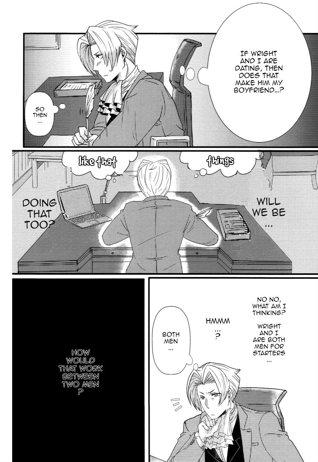 (Sabaki no Niwa 29) [Nichijou Cinema (Asahi)] Sensitive Honey (Gyakuten Saiban) [English] {yellowmoth} page 6 full