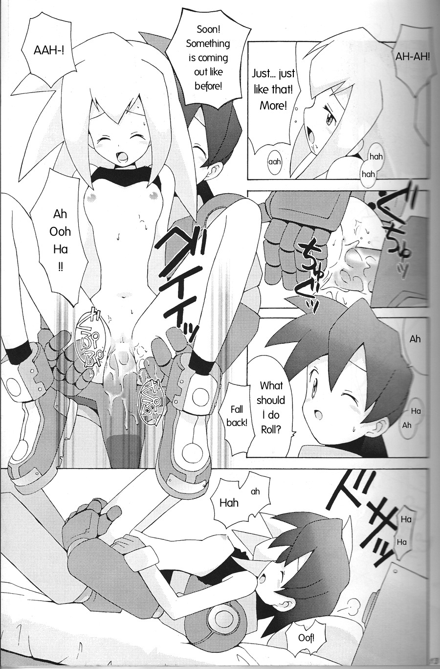 (CR21) [Bakuhatsu BRS. (B.Tarou)] Roll-chan no Kaihatsu Nikki | Roll's Development Diary (CAPSULE COMPUTER) (Rockman DASH) [English] [Writefuck] page 9 full