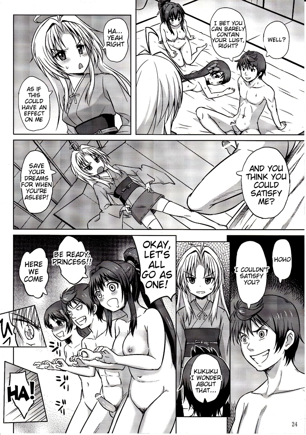 (C83) [Aoiten (Aoten)] Oda Nobuna ga! (Oda Nobuna no Yabou) [English] [Tigoris Translates] page 25 full