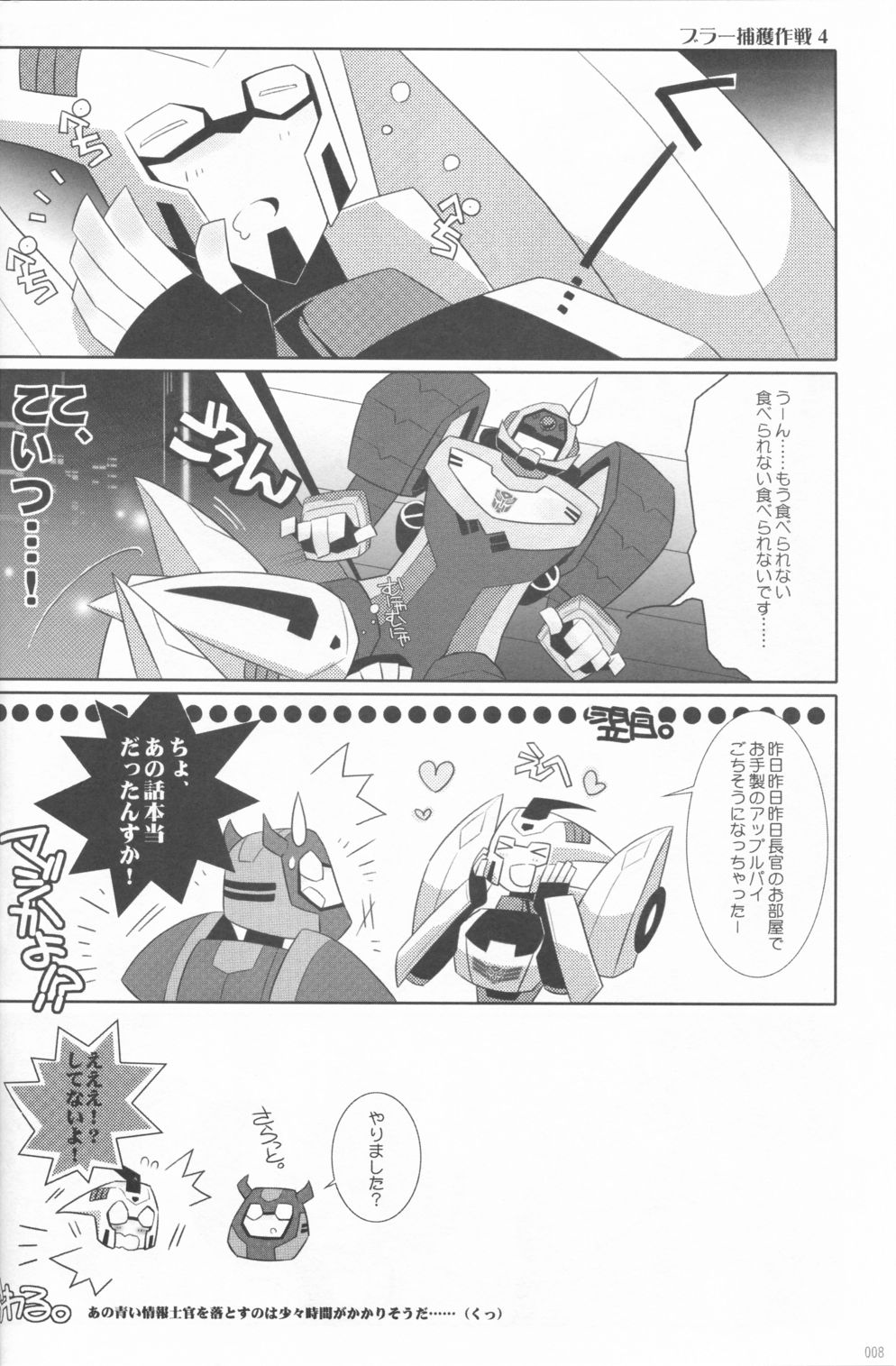 (SUPERKansai21) [QP Honpo (QP)] Lacto Ice (Transformers) page 6 full