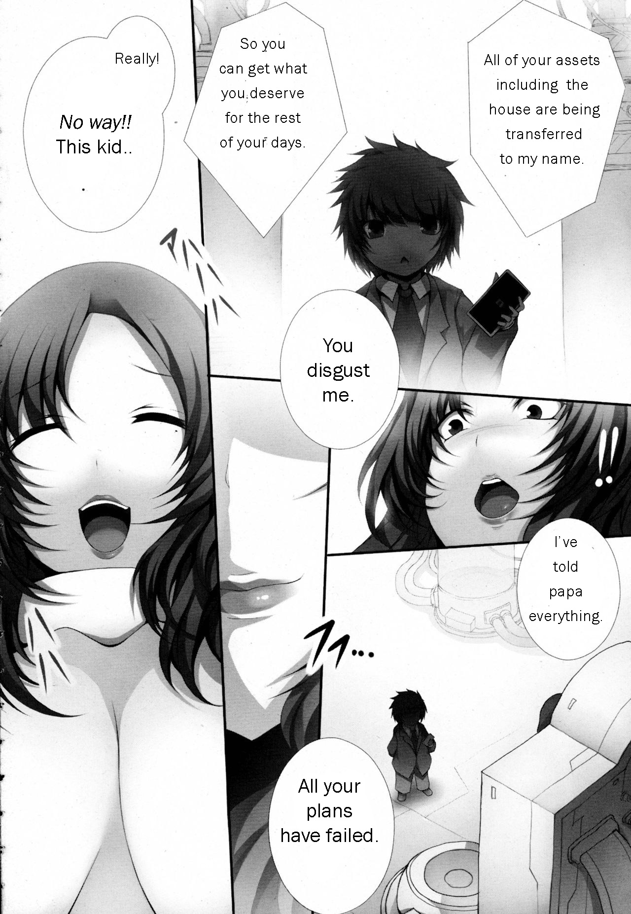 [Tsukasawa] Kankin Ninpuppai ~Joshou~ | The prison of pregnant women (ANGEL Club 2016-05) [English] [man-machine translations] page 10 full
