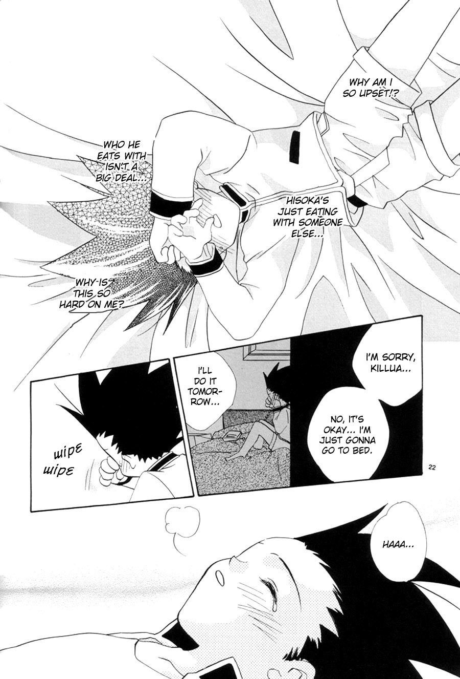 [Mo, Matsurigumi (Midorima Atene)] Kimi to Okasu Ruuru Ihan / Asa ga Mata Kuru (Hunter x Hunter) (English) page 16 full
