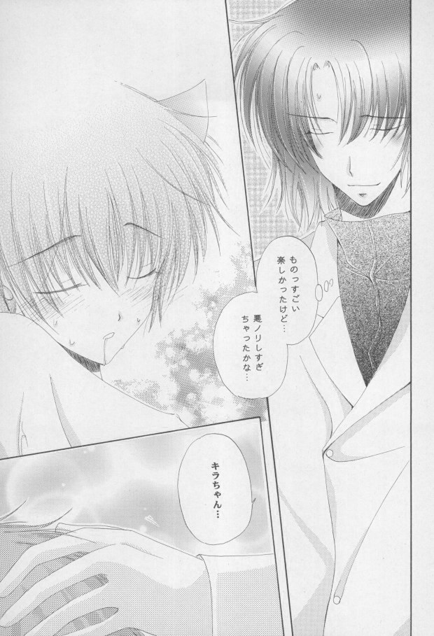 (C68) [Mutsuharu (Kagami Haruki)] Nekomimi Zouryouchuu (Gundam SEED DESTINY) [Incomplete] page 34 full