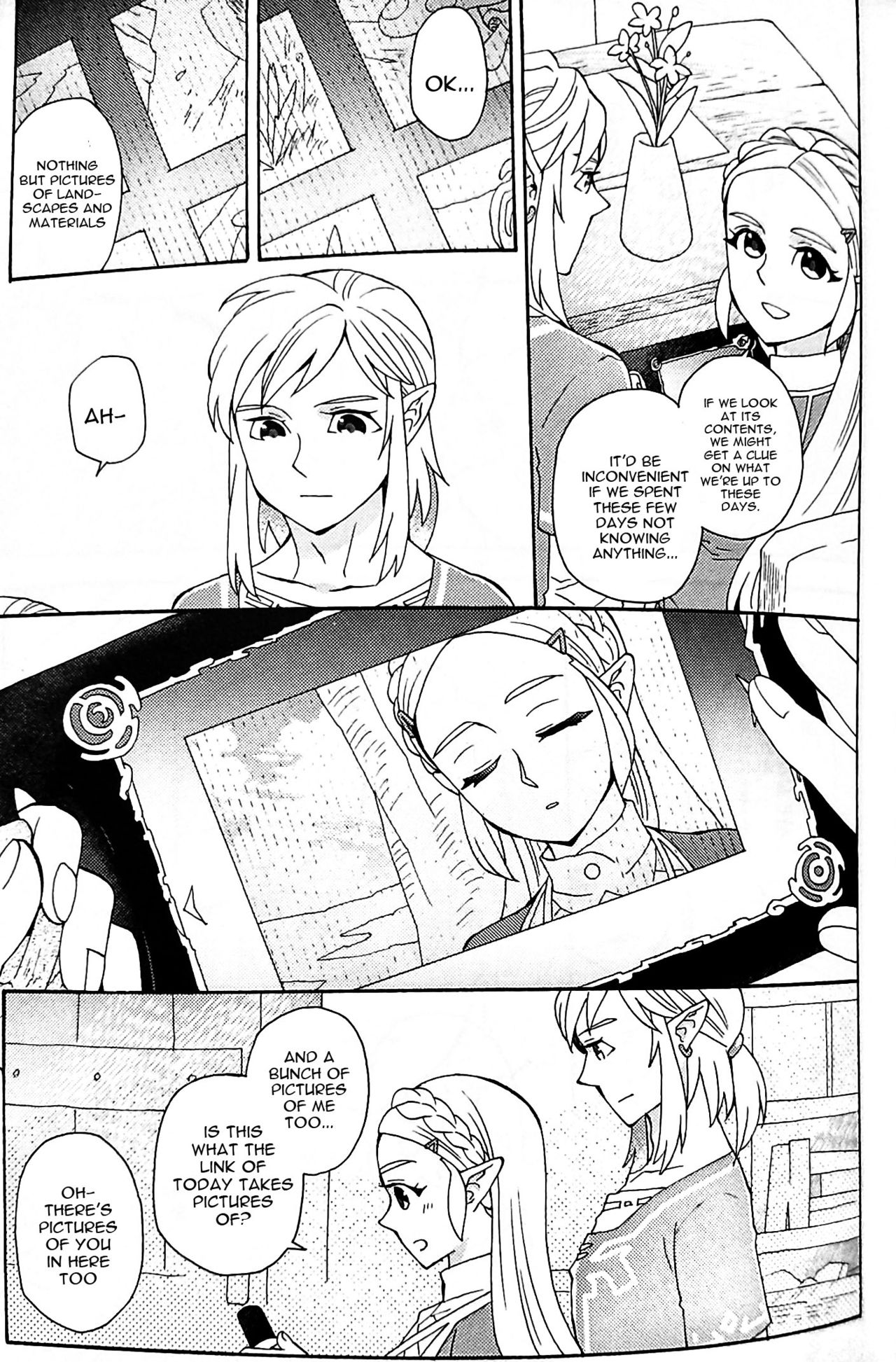 (ALL STAR 9) [CURSOR (Satou)] Ashita no Watashi-tachi (The Legend of Zelda) [English] [constantly] page 14 full