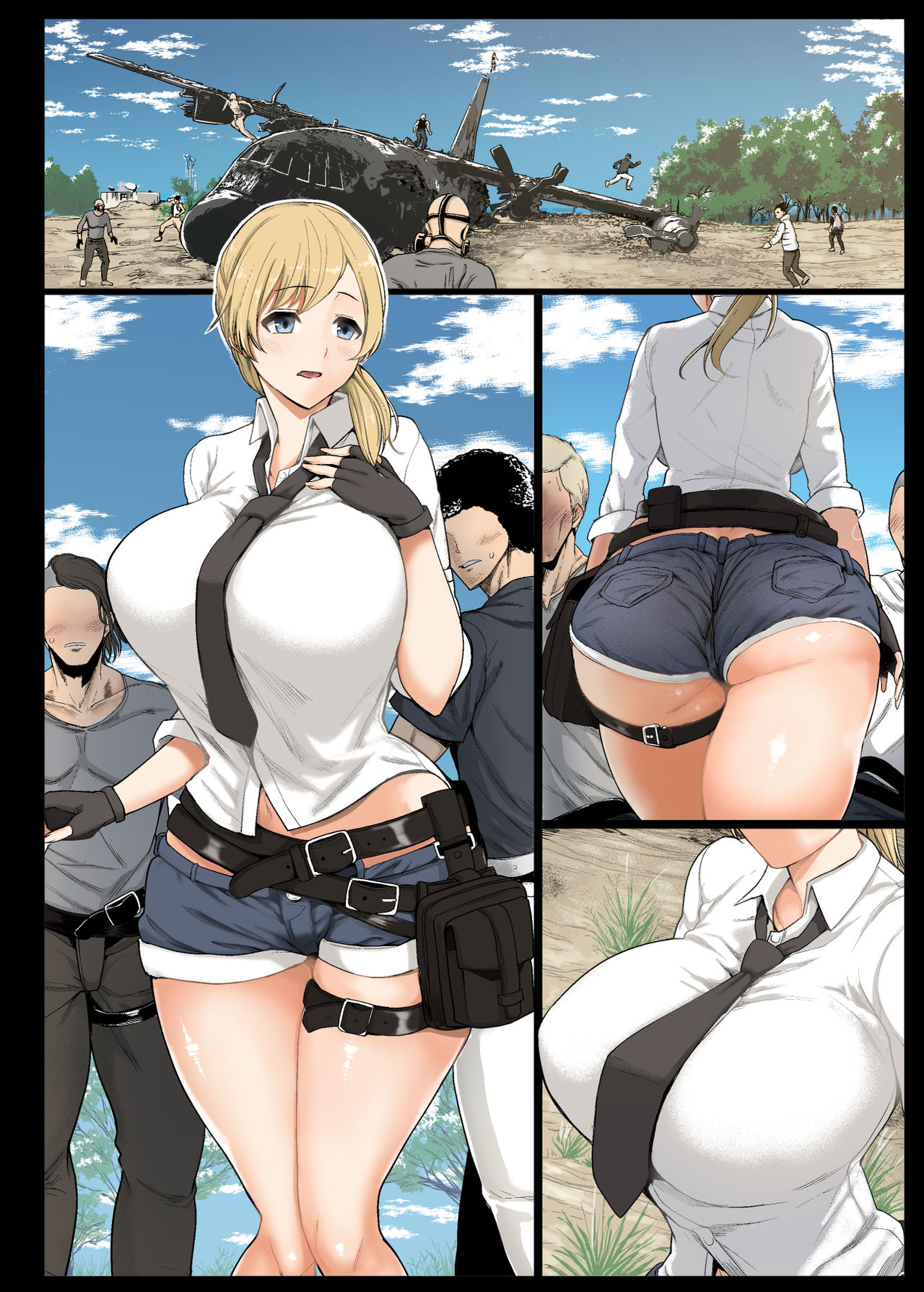 [Aomizuan (Shimantogawa)] Geneki Joshidaisei to, Iyarashii Donkatsu (PlayerUnknown's Battlegrounds) page 51 full