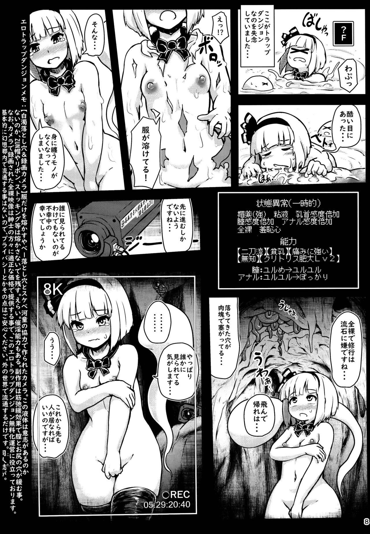 (C95) [Cheese Company (Peso)] Youmu in Ero Trap Dungeon (Touhou Project) page 8 full