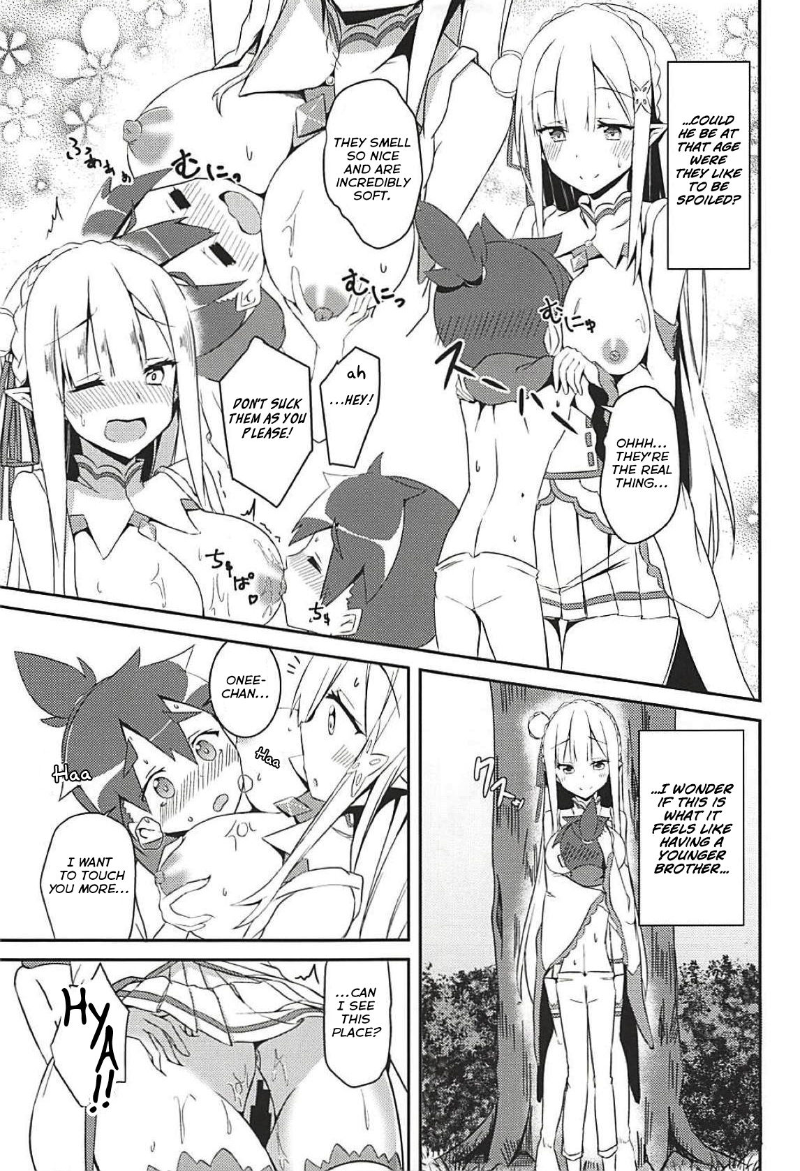 (C94) [Chelsea lip (Minato Yoshihiro)] Majo no nokoriga (Re:Zero kara Hajimeru Isekai Seikatsu) [English] [Thennos scans] page 14 full