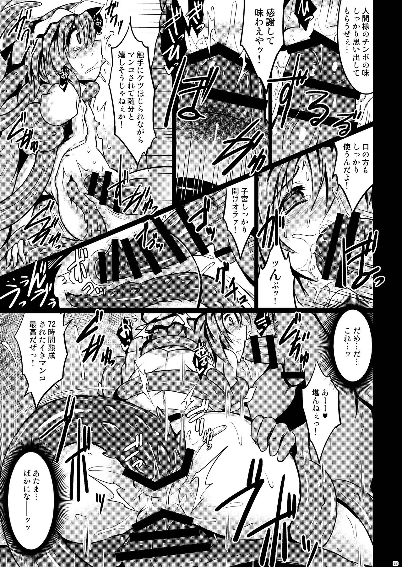 (Reitaisai 13) [MegaSoundOrchestra (Sanwaribiki)] Gensou Enkou ~Scarlet~ Shoku (Touhou Project) page 23 full
