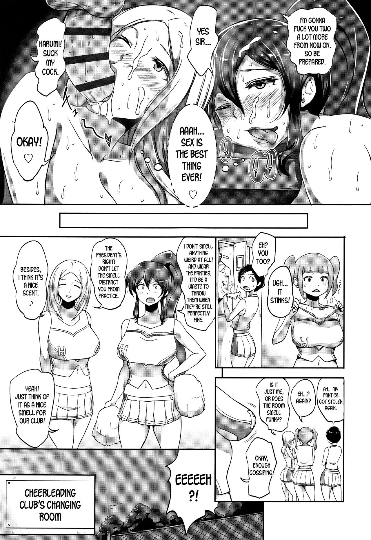 [Ao Madousi] Inshuu Cheer Girl | Lewd Scent Cheer Girls (Wakeari Rankou Haraminex!) [English] [desudesu] page 29 full