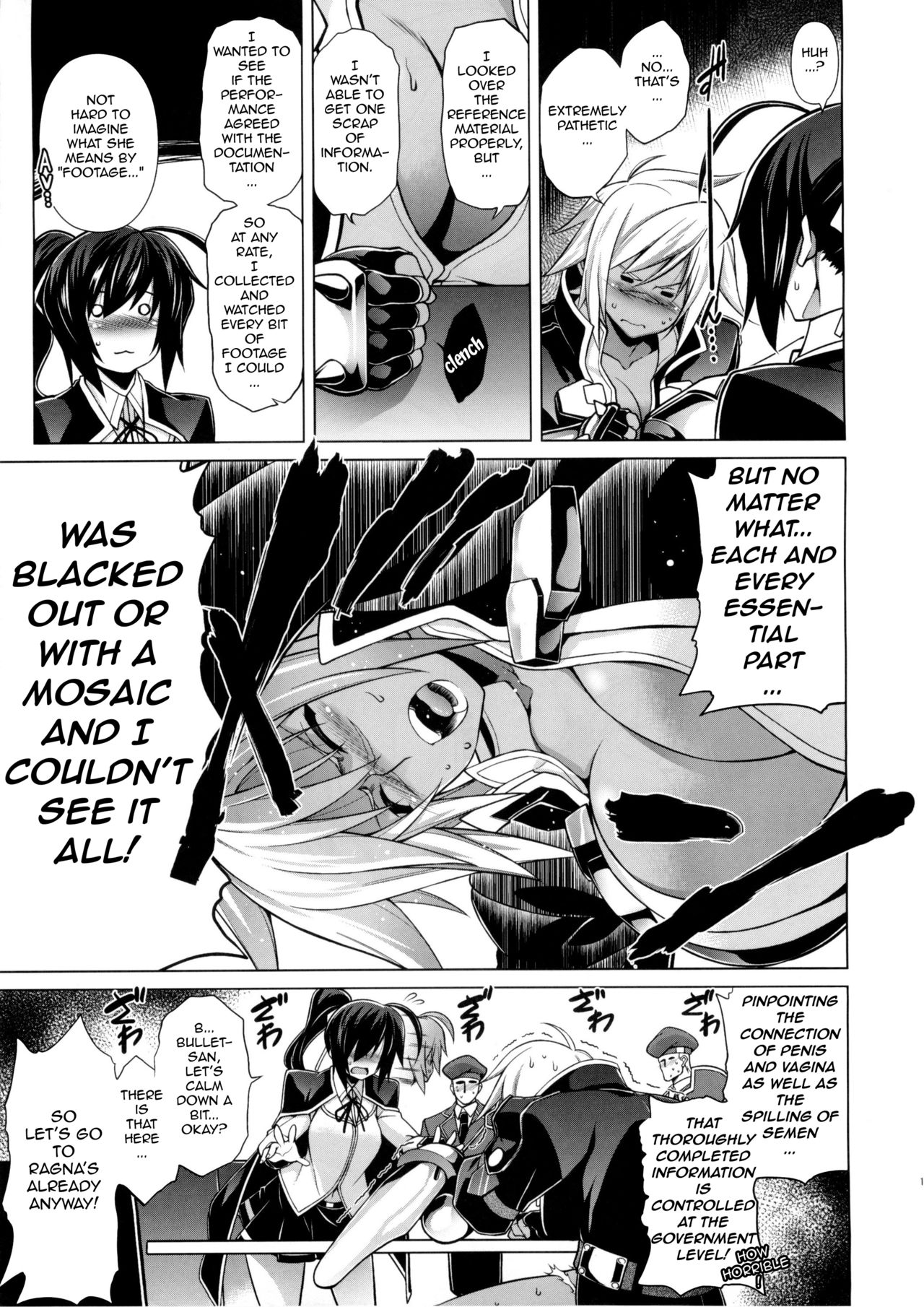 (C87) [STUDIO TIAMAT (TANABE)] BREAK BLUE X MARRIAGE (BLAZBLUE) [English] [TL Anon] page 15 full