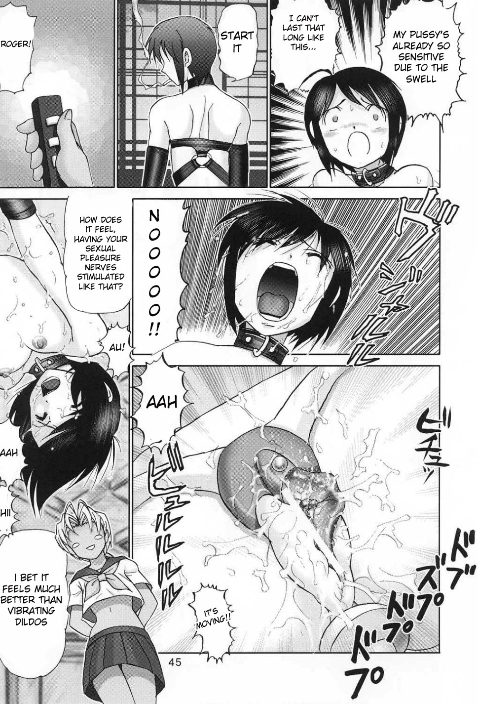 (C60) [Raijinkai (Haruki GeNia)] Mazo Shino Ichi (Love Hina) [English] {desudesu} page 44 full