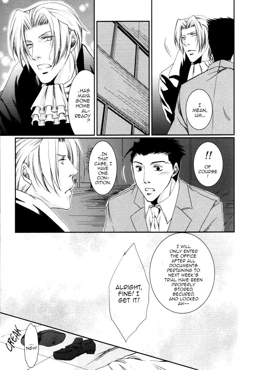(C79) [Yokushitsu (Katsura)] MISTLETOE (Gyakuten Saiban) [English] page 24 full