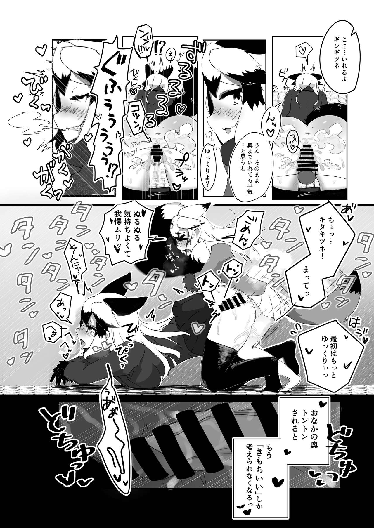 (C97) [Koko ga Ano Onna no House ne (Various)] Gin Gin Gitsune Goudoushi (Kemono Friends) page 47 full