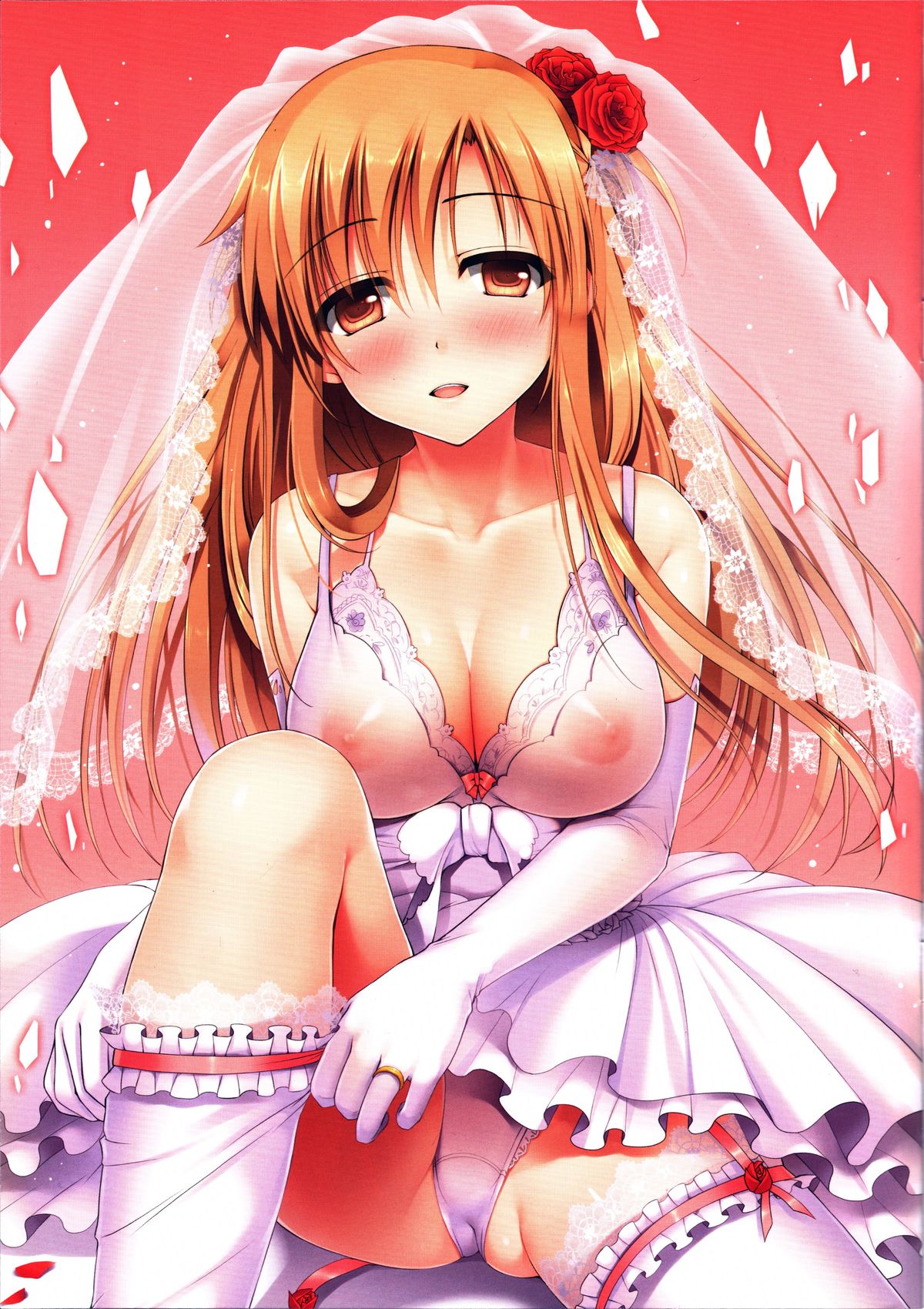 (FF24) [TwinBox (Sousouman, Hanahanamaki)] Niizuma to Issho - 新娘修行 (Sword Art Online) [Chinese] [Decensored] page 2 full
