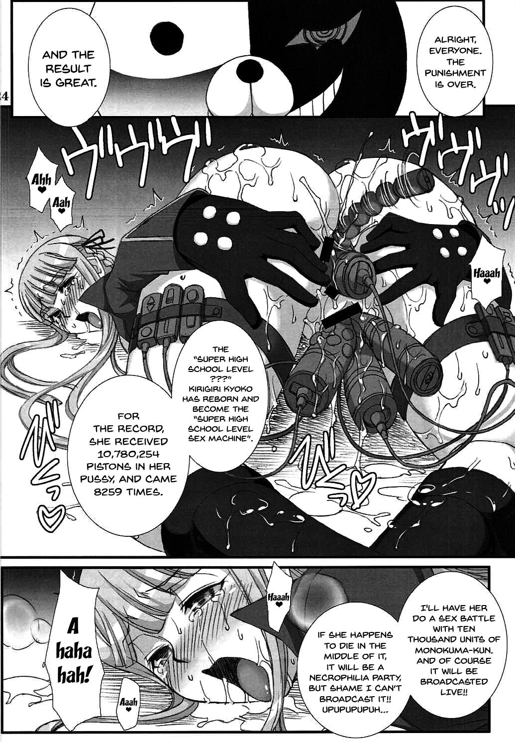 (C84) [H.B (B-RIVER)] Youkoso Zetsubou Douga | Welcome To The Despair Video (Danganronpa) [English] {Doujins.com} page 22 full