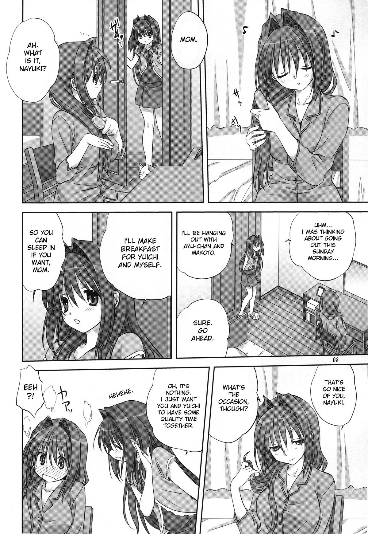 (C78) [Mitarashi Club (Mitarashi Kousei)] Akiko-san to Issho 6 (Kanon) [English] [desudesu] page 8 full