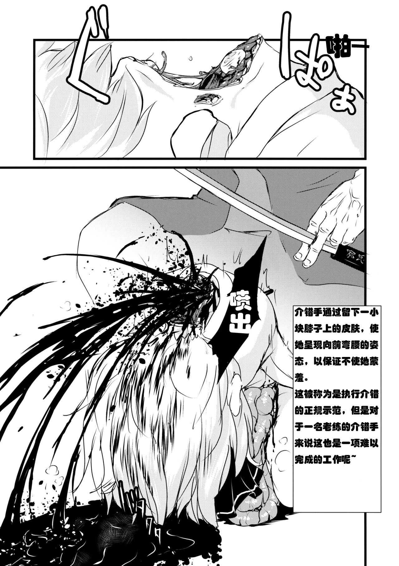 (C87) [02 (Harasaki)] 2P de Shinu Hon | The Dying In 2P Book (Touhou Project) [Chinese] [小海豹个人汉化] page 7 full