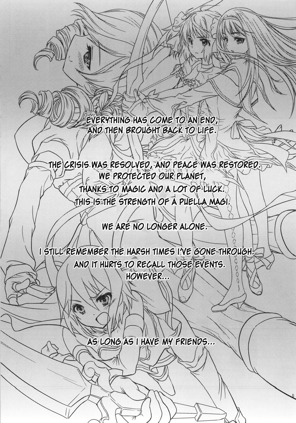 (COMIC1☆5) [Shoujo Gesshoku (Shimao Kazu)] LOVE CONNECT (Puella Magi Madoka☆Magica) [English] [desudesu] page 5 full