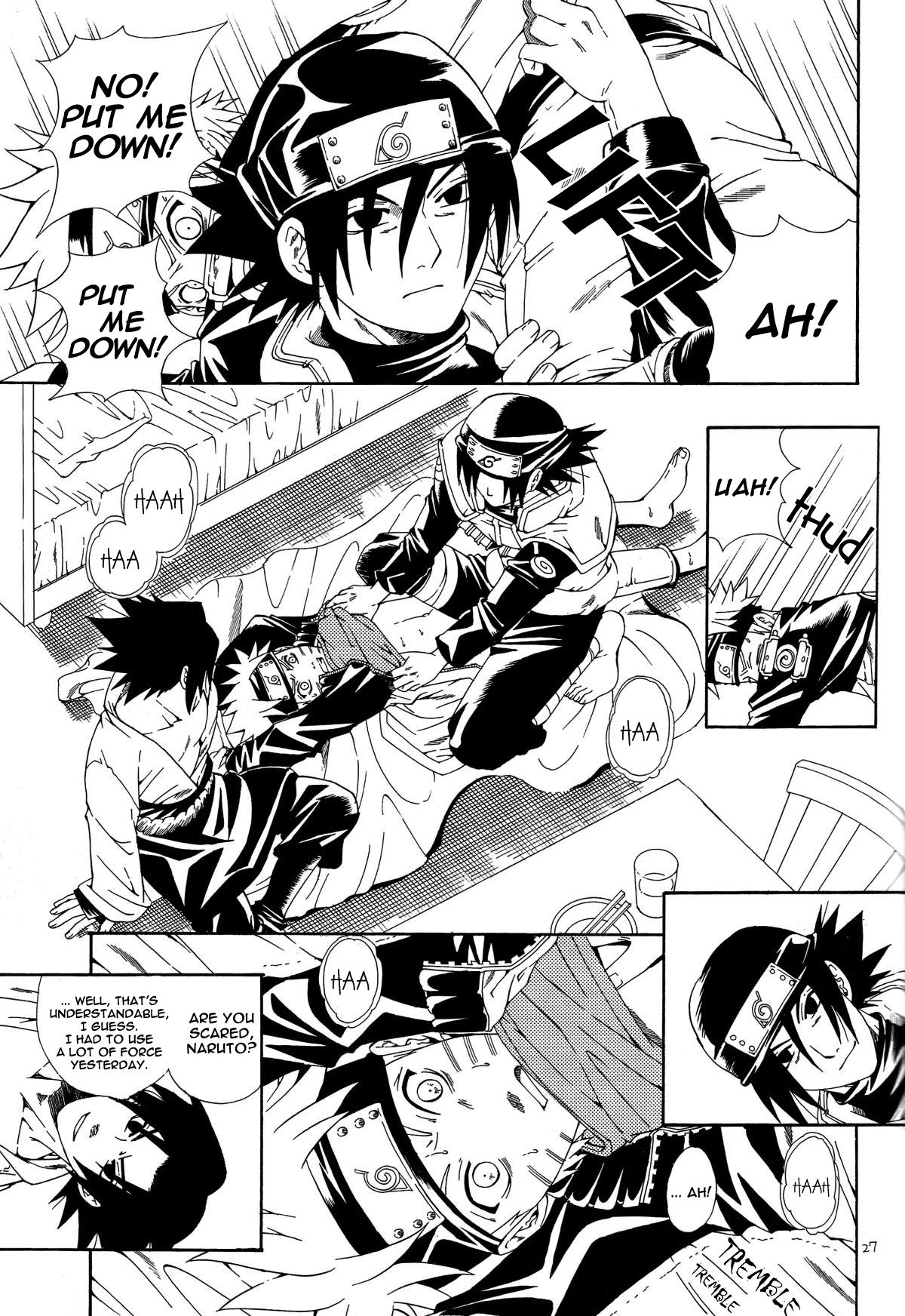 ERO ERO ERO (NARUTO) [Sasuke X Naruto] YAOI -ENG- page 25 full