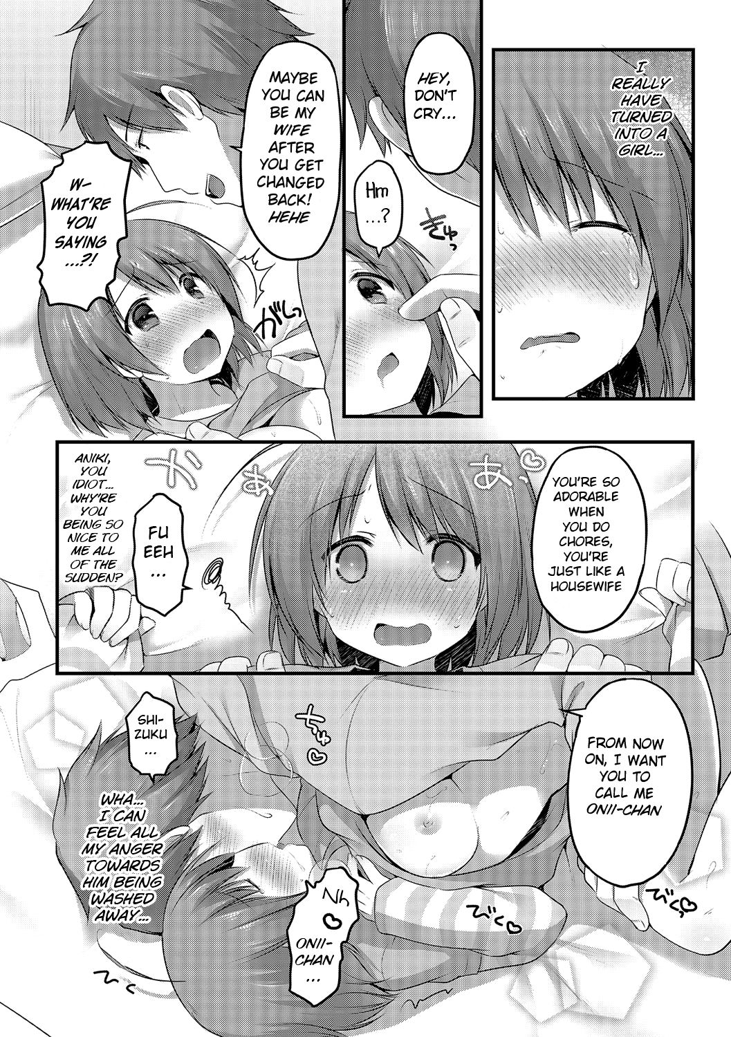 [Sakura Puchilo] Nyotanazuma (Nyotaika! Monogatari) [English] [BSN] [Digital] page 12 full