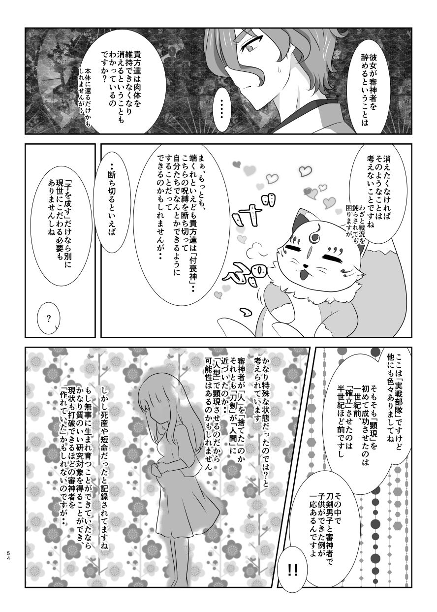 [Funyuhanyounyaran (Ponyuzu)] 微睡みの夢 (Touken Ranbu) [Digital] page 53 full