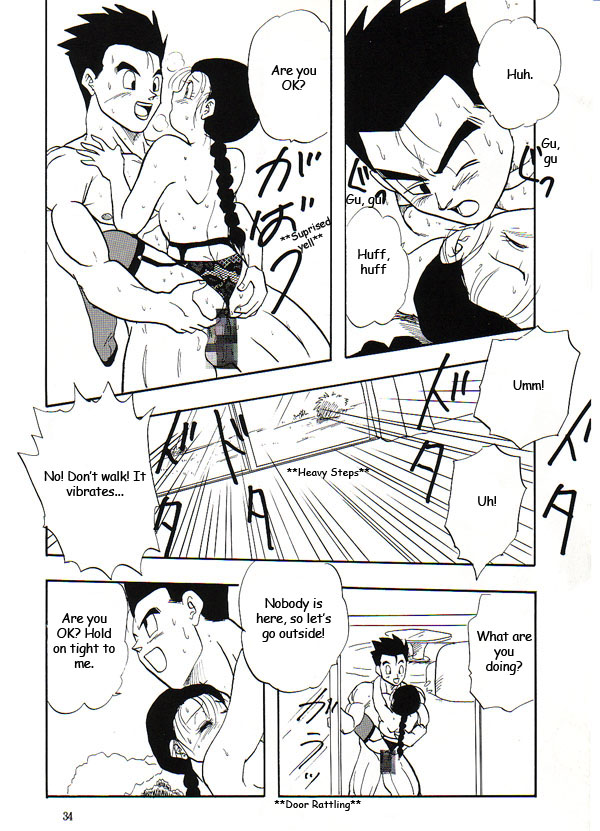 (C53) [Chirigami Goya, Fusuma go Ten] HOHETO (Dragon Ball Z) [English] page 33 full