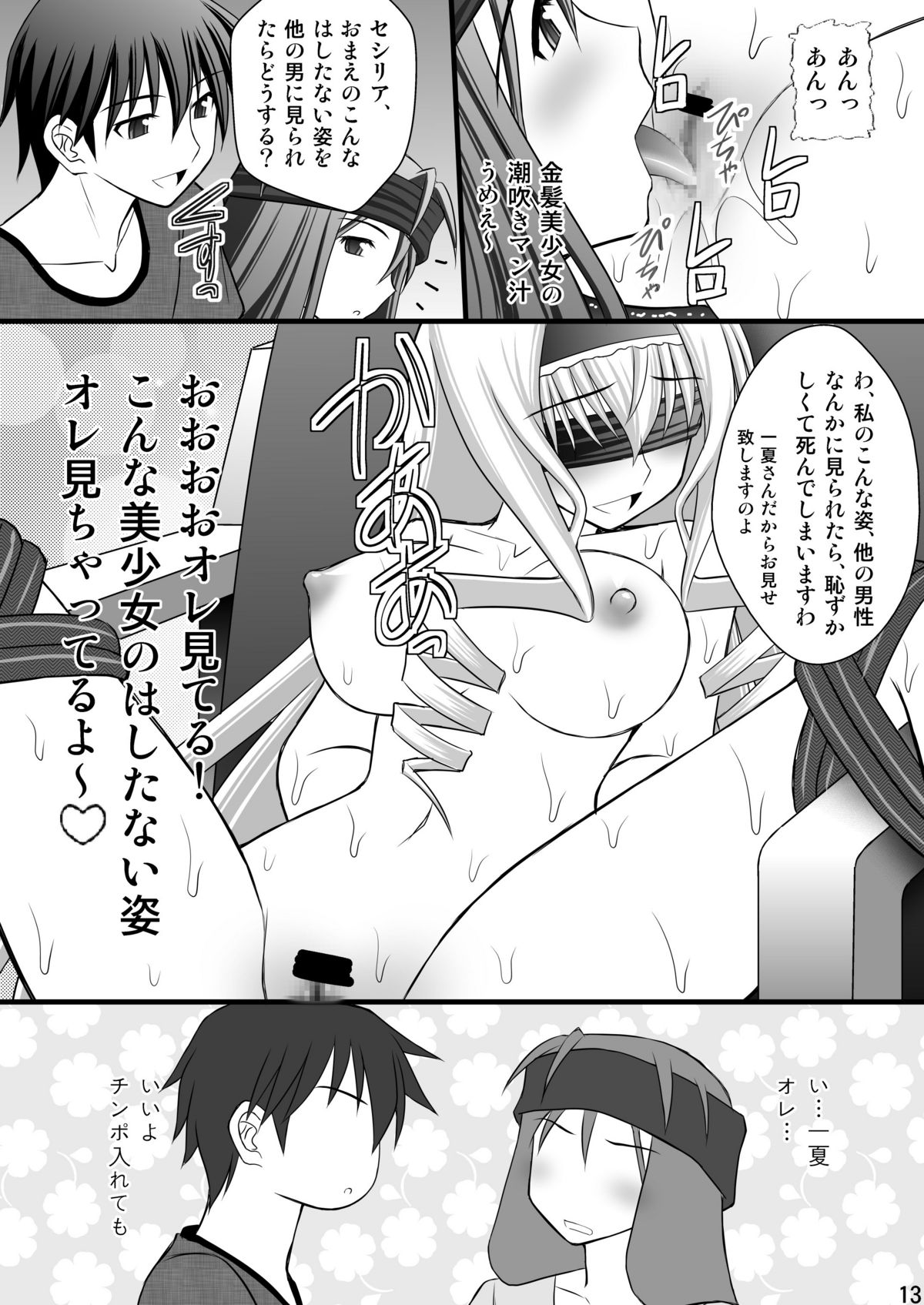 (C80) [Asanoya (Kittsu)] Ichika no Choukyou Nisshi 3 (IS <Infinite Stratos>) page 12 full