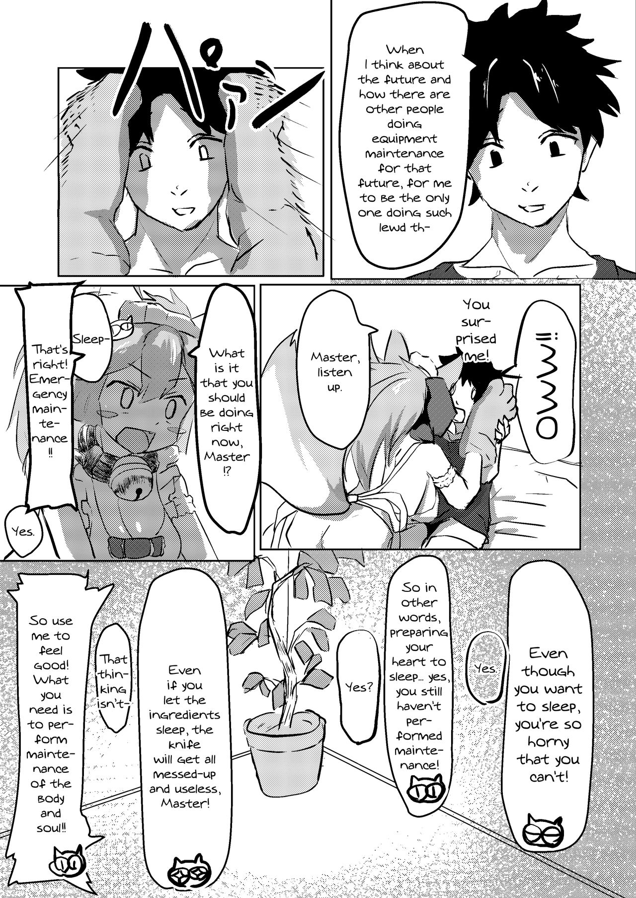 [Saikutsu Kichi (Kyabetsuka)] Cat-shiki Kinkyuu Mainte | Cat-style Emergency Maintenance (Fate/Grand Order) [English] {Doujins.com} [Digital] page 9 full