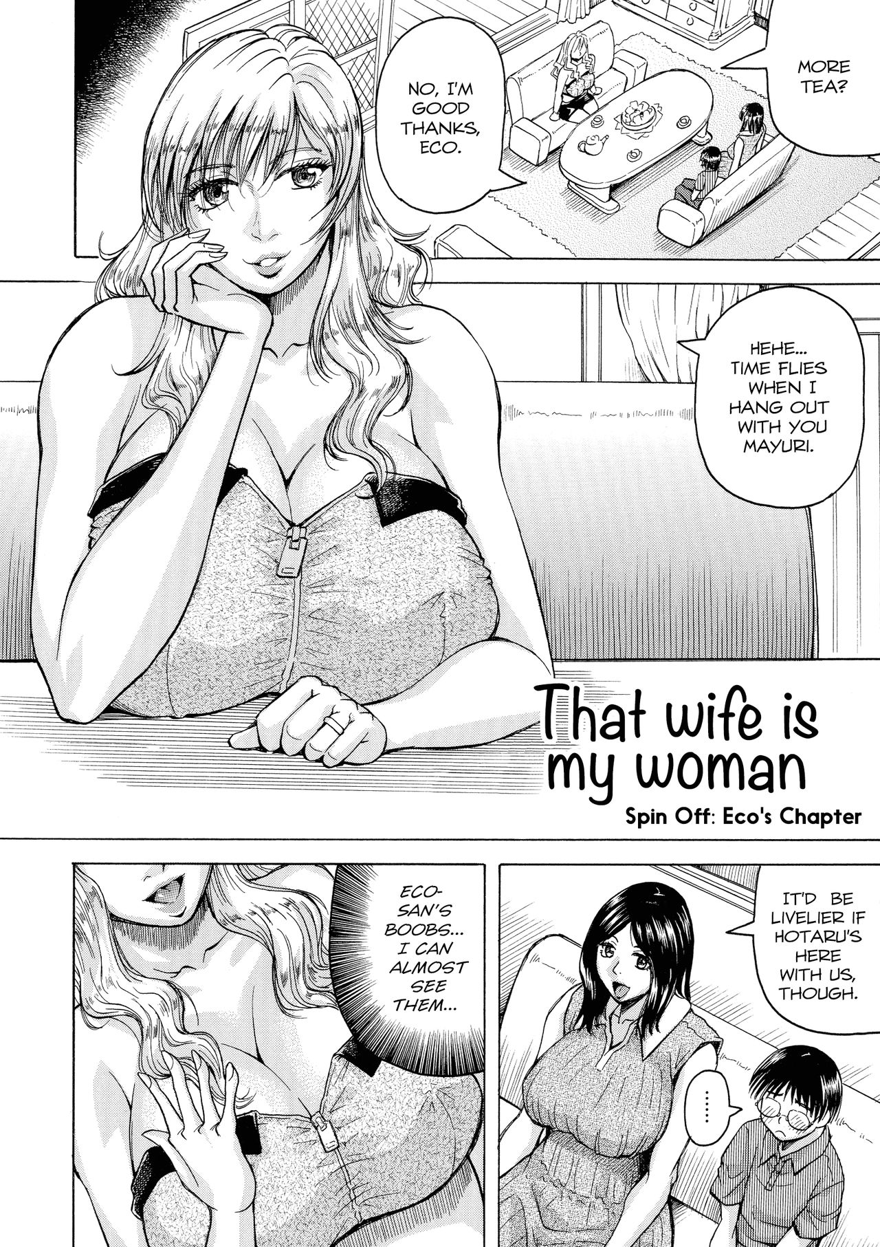 [Jamming] Ano Oku-san wa Boku no Mono <Gaiden Eiko Hen> | That Wife is My Woman spinoff- Eco's Chapter (Hatsujou Shounen × Shikiyoku Tsuma) [English] [desudesu] page 4 full