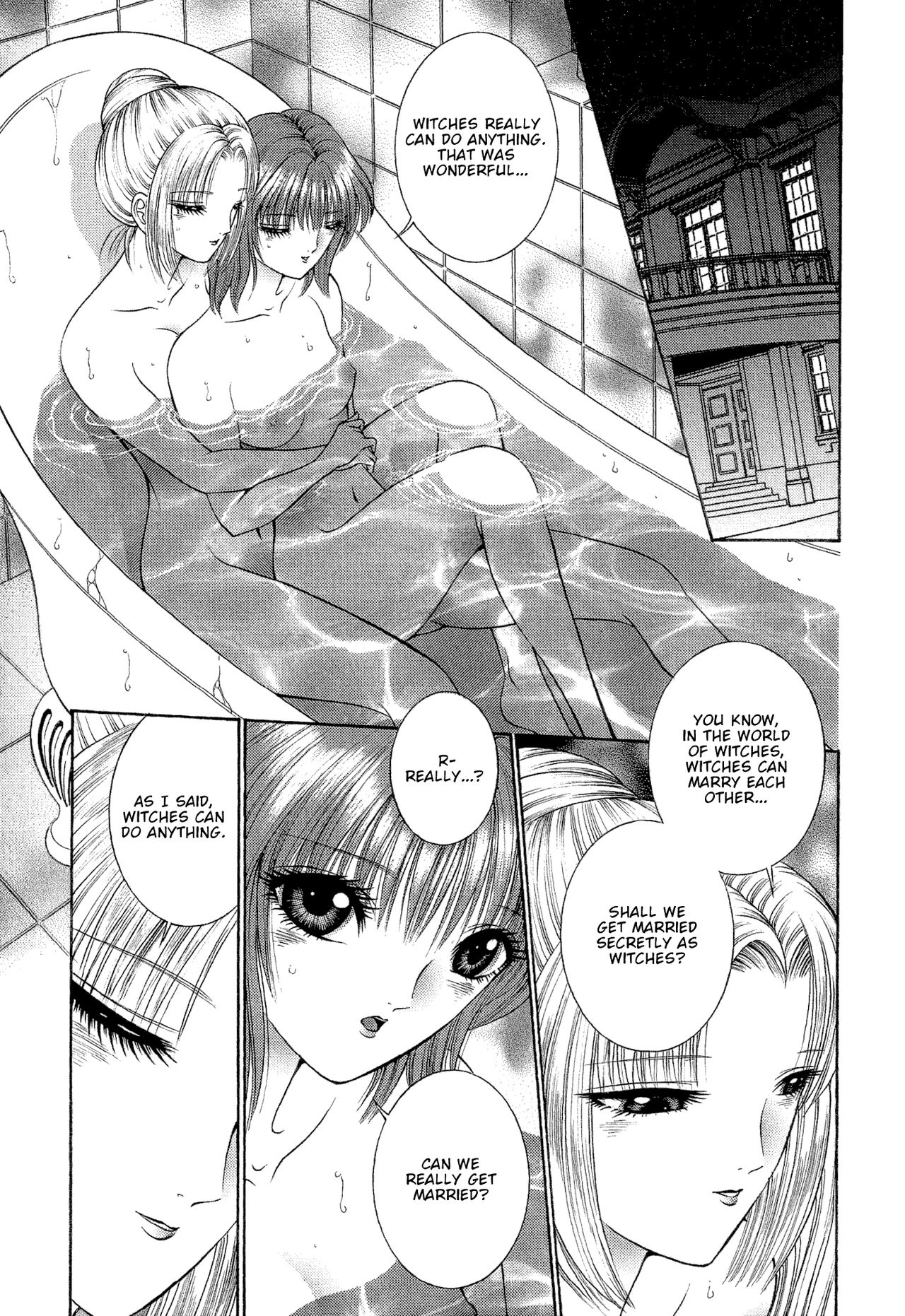 [Senno Knife] Witch in the Forest (Lesbian II Mitsu no Heya) [English] [Yuri Project] page 25 full