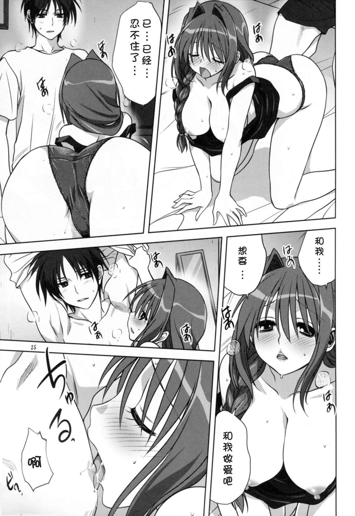 (C86) [Mitarashi Club (Mitarashi Kousei)] Akiko-san to Issho 14 (KANON) [Chinese] [脸肿汉化组] page 25 full