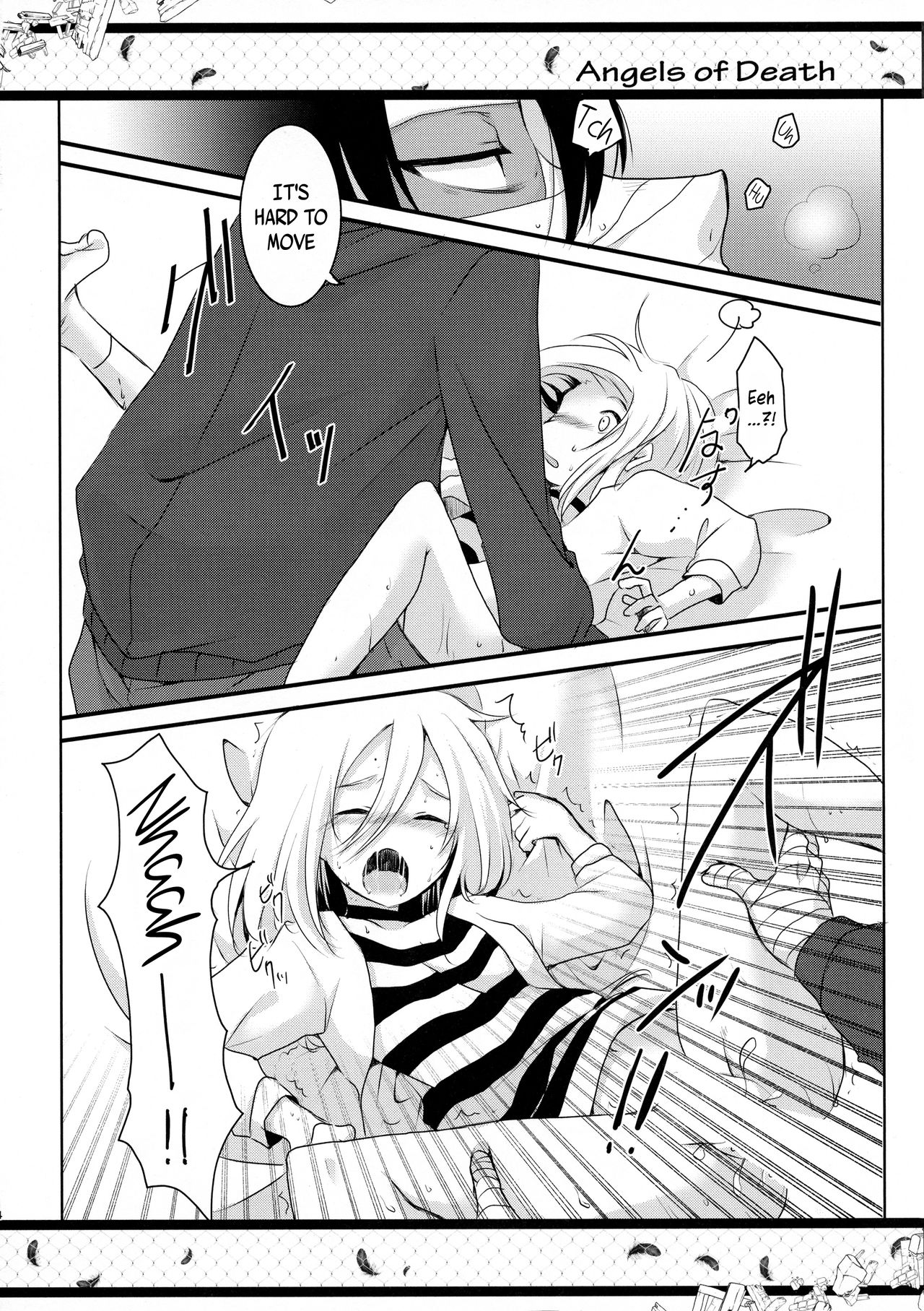 (C95) [Sasa Chaya (Sasa Sakuno)] HAPPY END (Satsuriku no Tenshi) [English] [DKKMD Translations] page 14 full