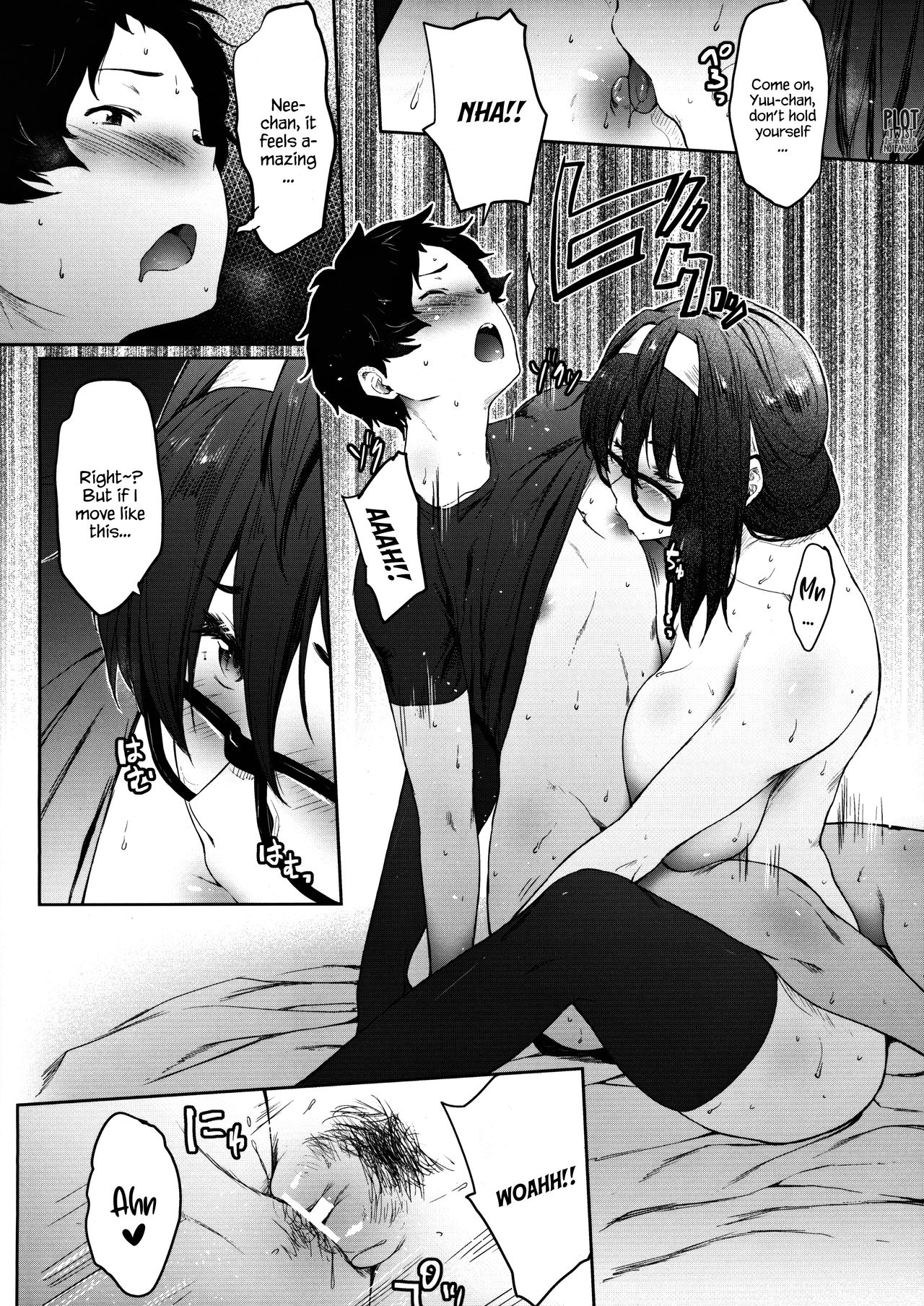 [O.S (Barlun)] Babaa no Inu Ma ni Nee-chan to | With My Stepsister While My Mom's Not Home [English] [Plot Twist No Fansub] page 14 full