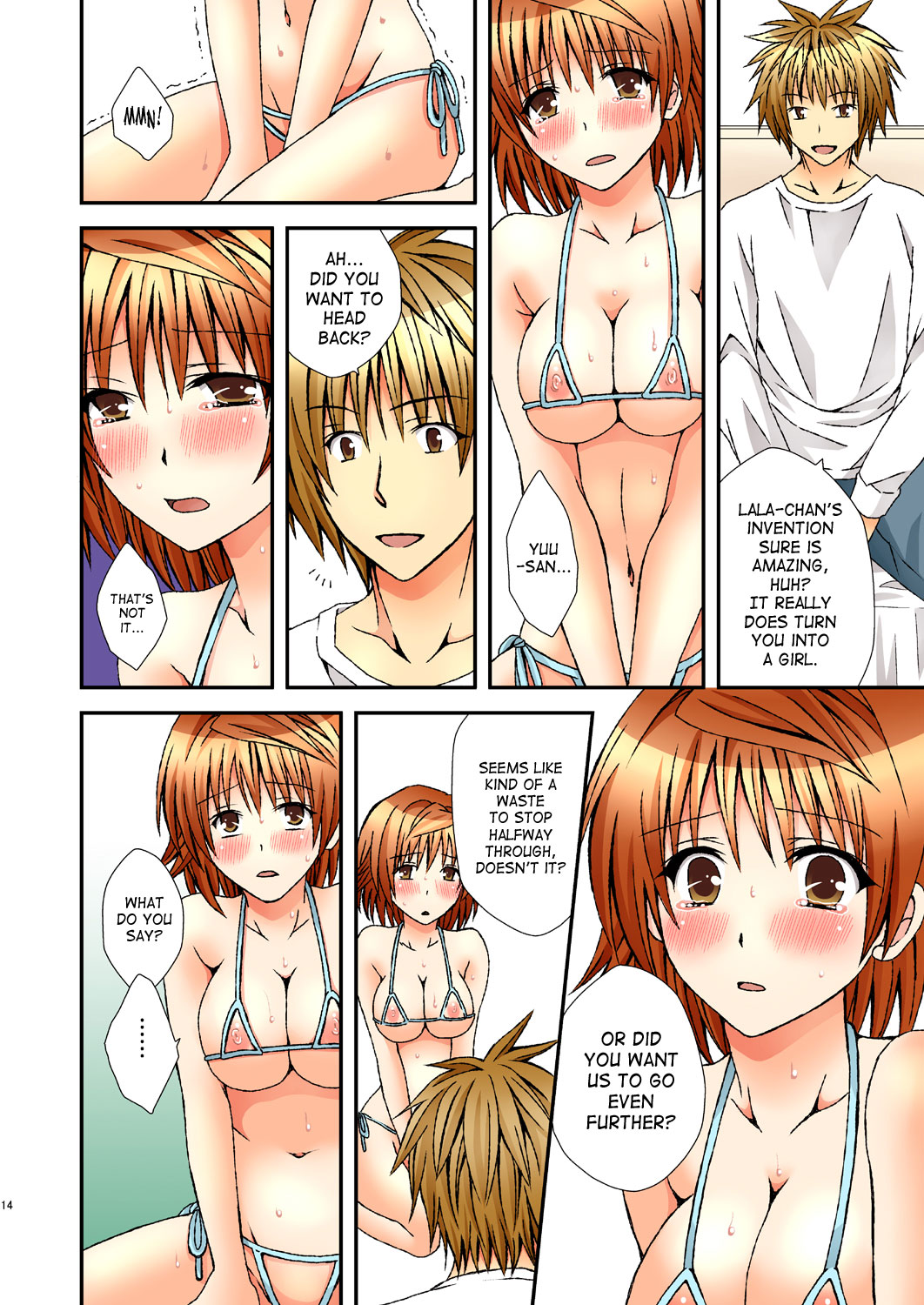 [Hyogetsu (Momonoki Fum)] Trans Trap (To LOVE-Ru) [English] [SaHa] [Digital] page 13 full