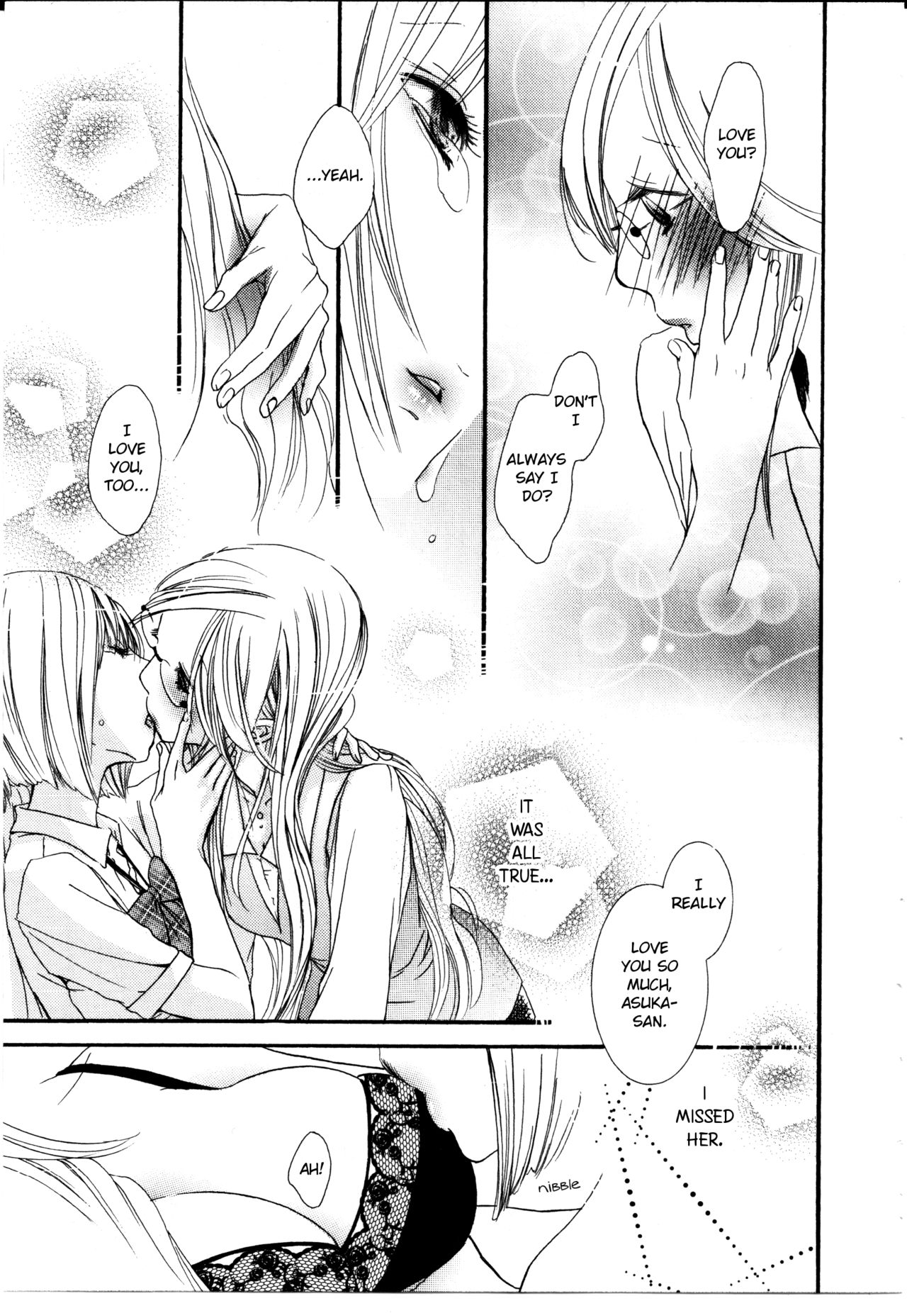 [Rokuroichi] Watashi to Sekai o Tsunagu Mono | What Ties Me to the World (Onnanoko x Onnanoko Collection 3) [English] [Bunny Love, Incorporated] page 21 full