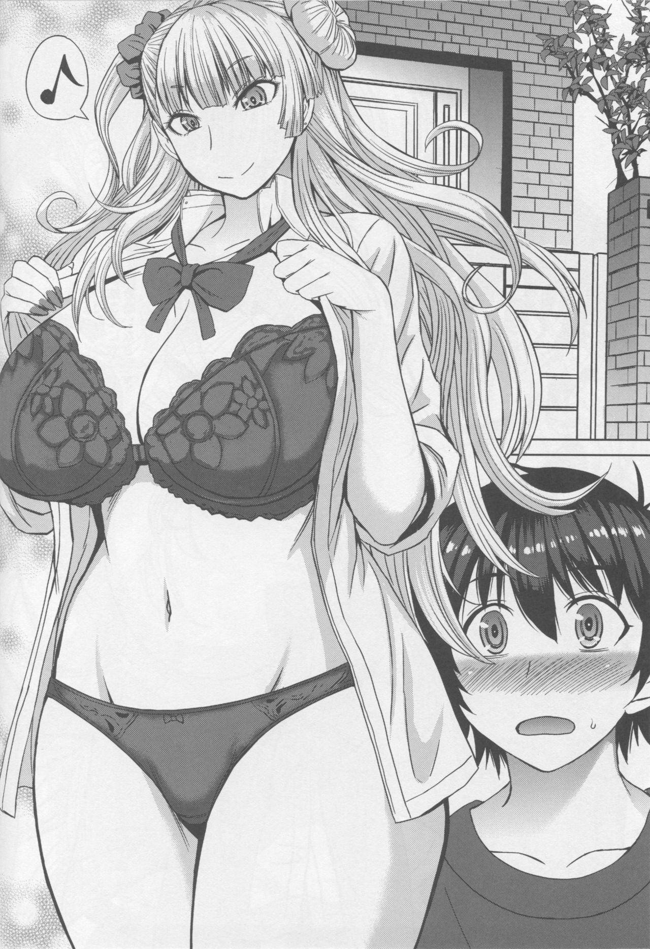 (C90) [Bakunyu Fullnerson (Kokuryuugan)] Boy Meets Gal (Oshiete! Galko-chan) page 23 full