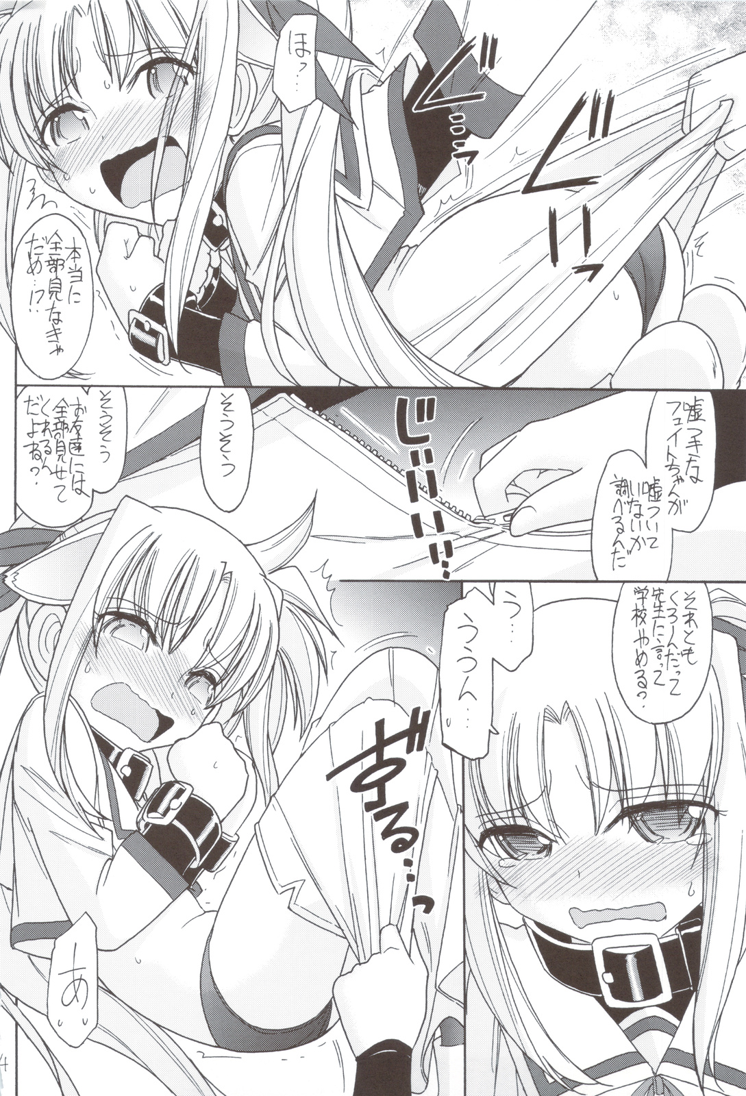 (C83) [EINSATZ GRUPPE (Charlie Nishinaka)] DOG FATE (Mahou Shoujo Lyrical Nanoha) page 5 full