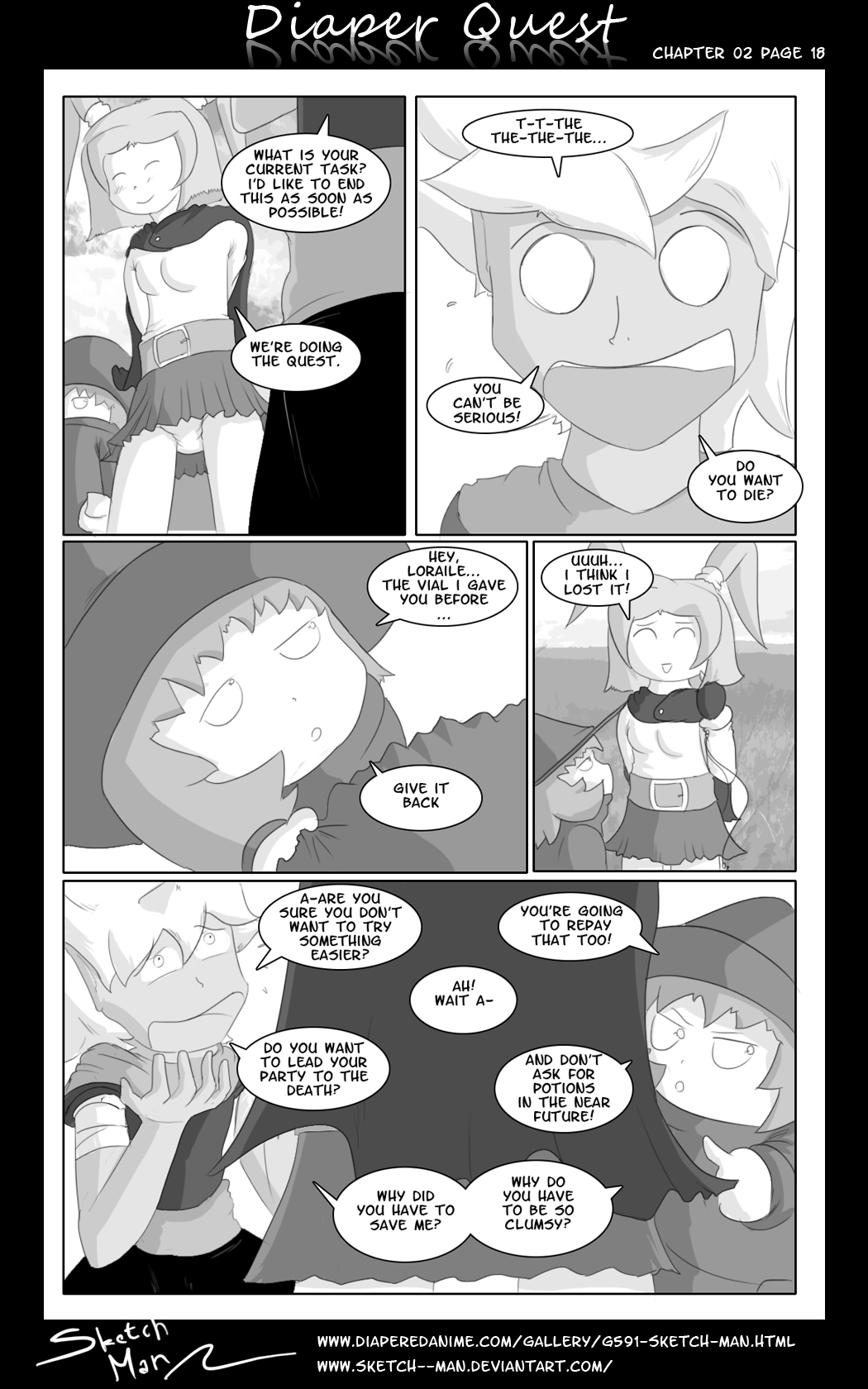 Sketch Man's Diaper Quest Complete page 38 full