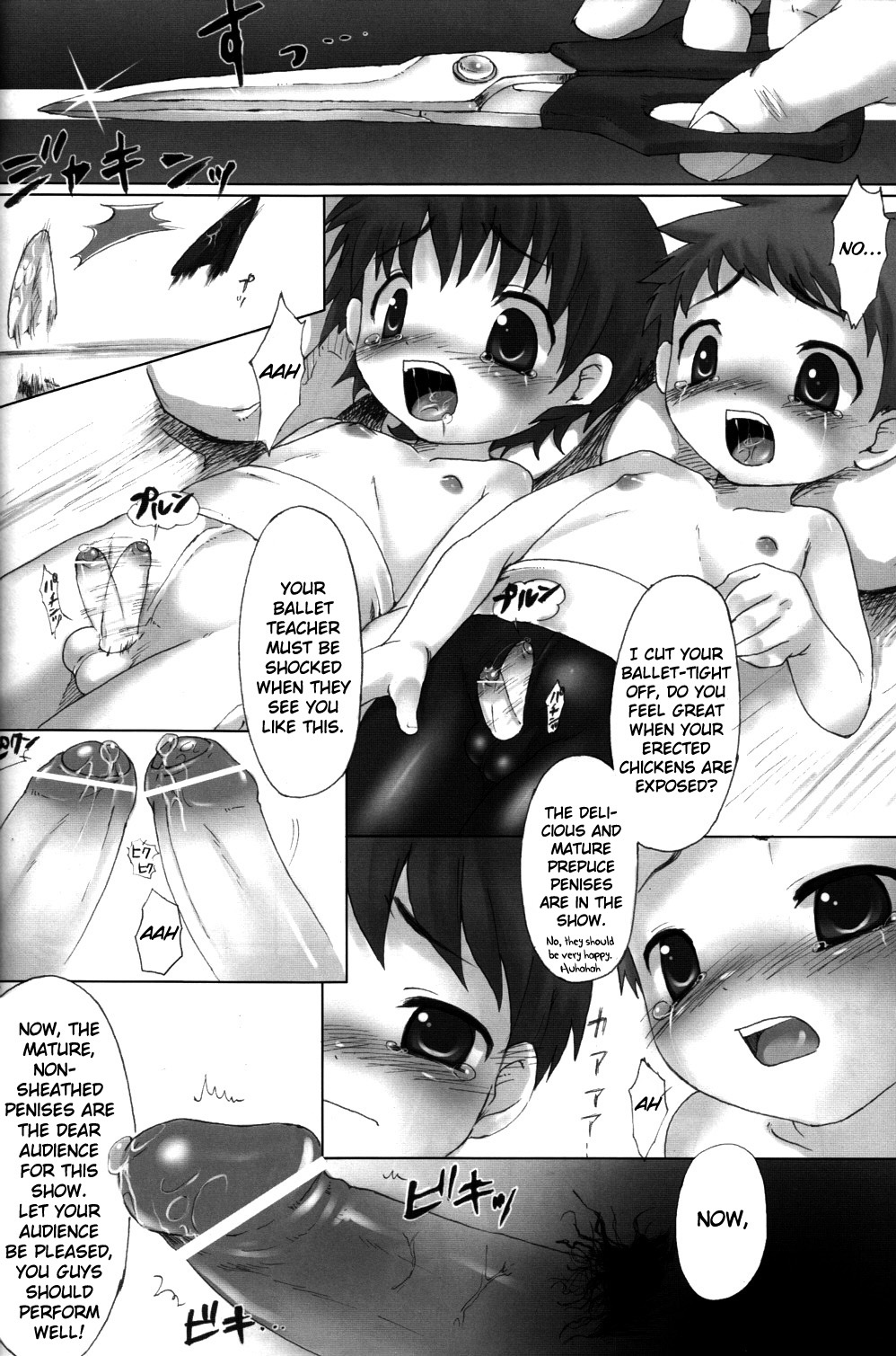 (Shota Scratch 1) [Syumatsusyorijou (Nemunemu)] A Ballet Tights [English] page 24 full