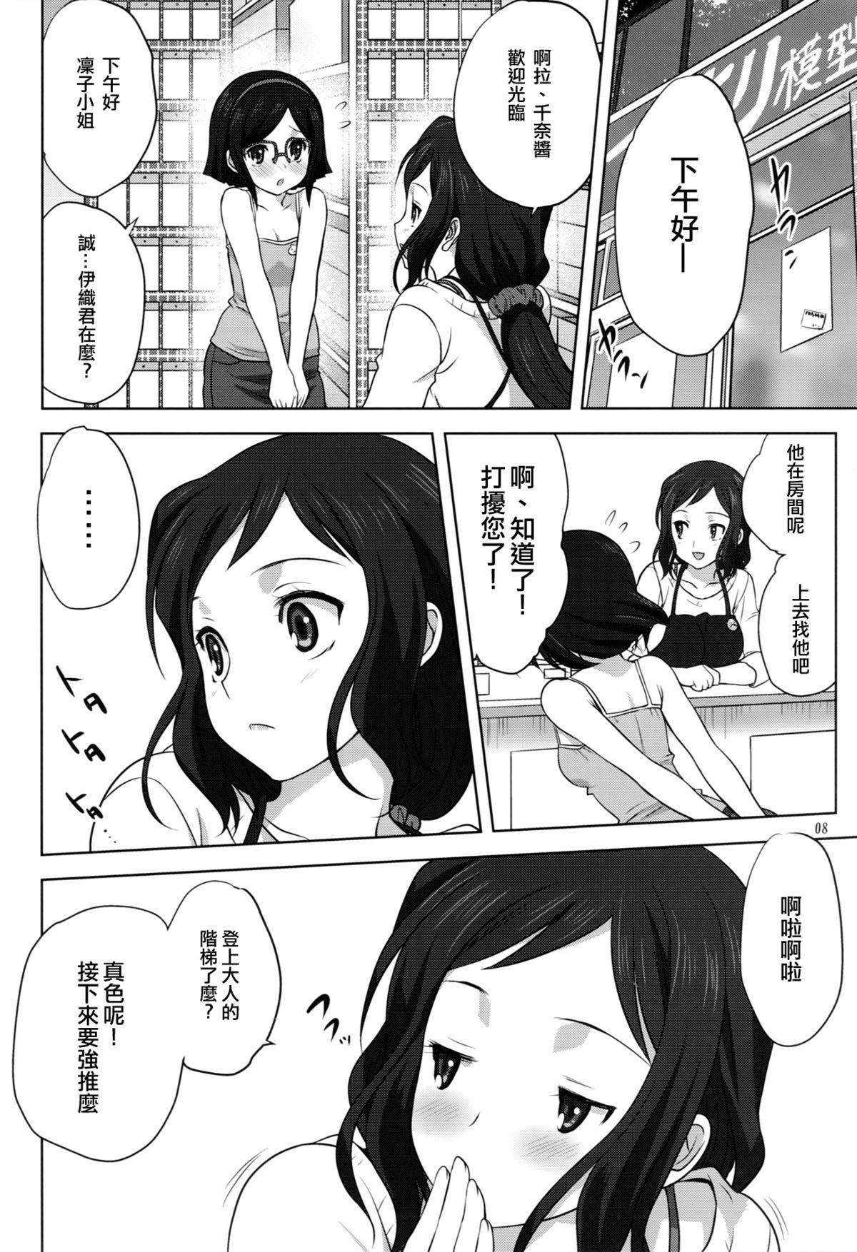 (C86) [Mitarashi Club (Mitarashi Kousei)] Rinko-mama to Issho 2 (Gundam Build Fighters) [Chinese] [无毒汉化组] page 9 full