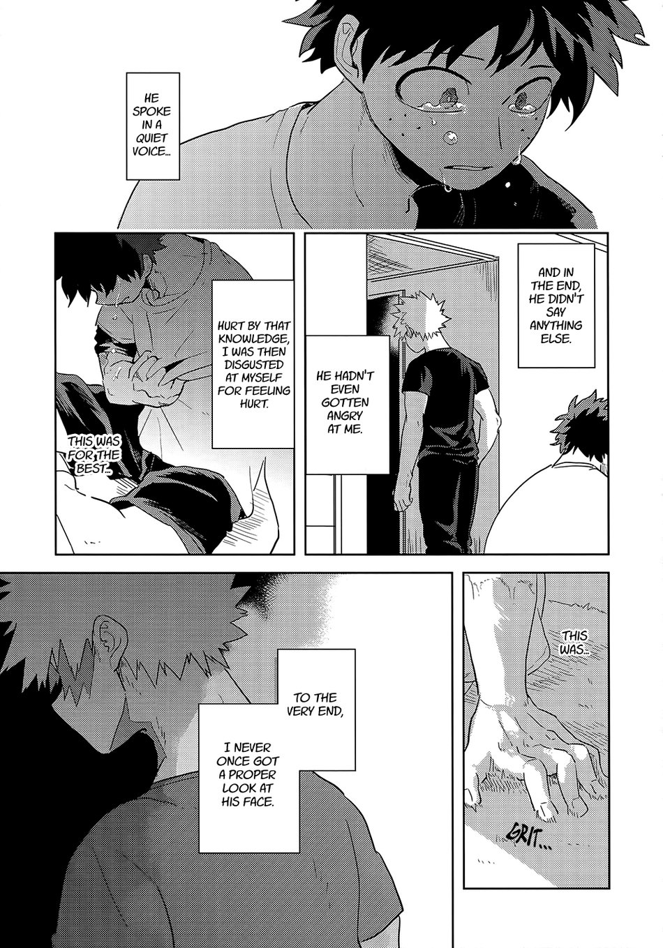 (Douyara Deban no Youda! 17) [Hokoushayou Shingou (Cai)] Hakuri | Stripped (Boku no Hero Academia) [English] [Team Katsudon] page 29 full