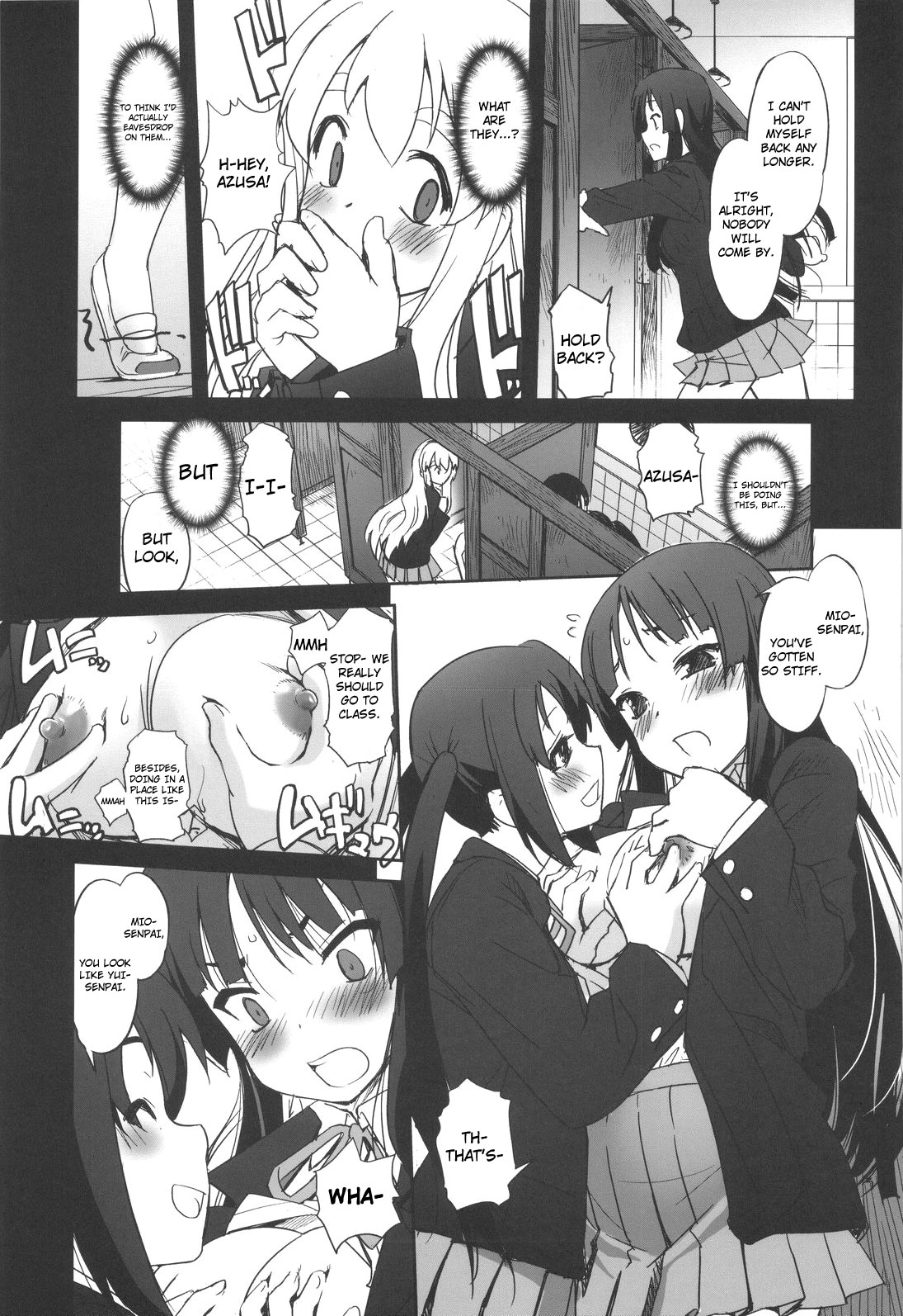 (C76) [G-Power! (Sasayuki)] Nekomimi to Toilet to Houkago no Bushitsu | Cat Ears And A Restroom And The Club Room After School (K-ON) [English] [Nicchiscans-4Dawgz] page 11 full