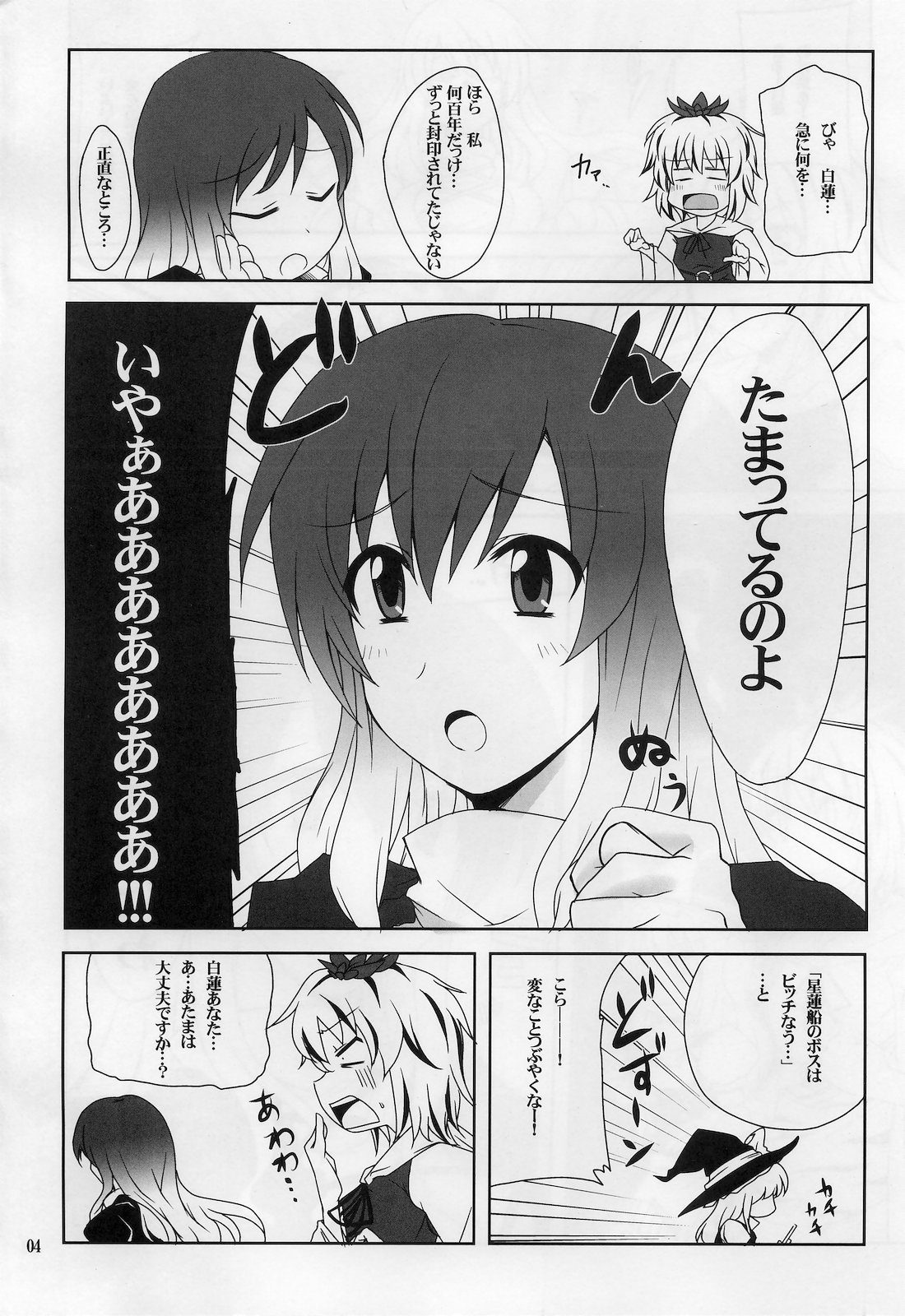 (Yarinsai 2) [True RIDE (Shinjitsu)] Hijirin to Sex shimasho (Touhou Project) page 3 full