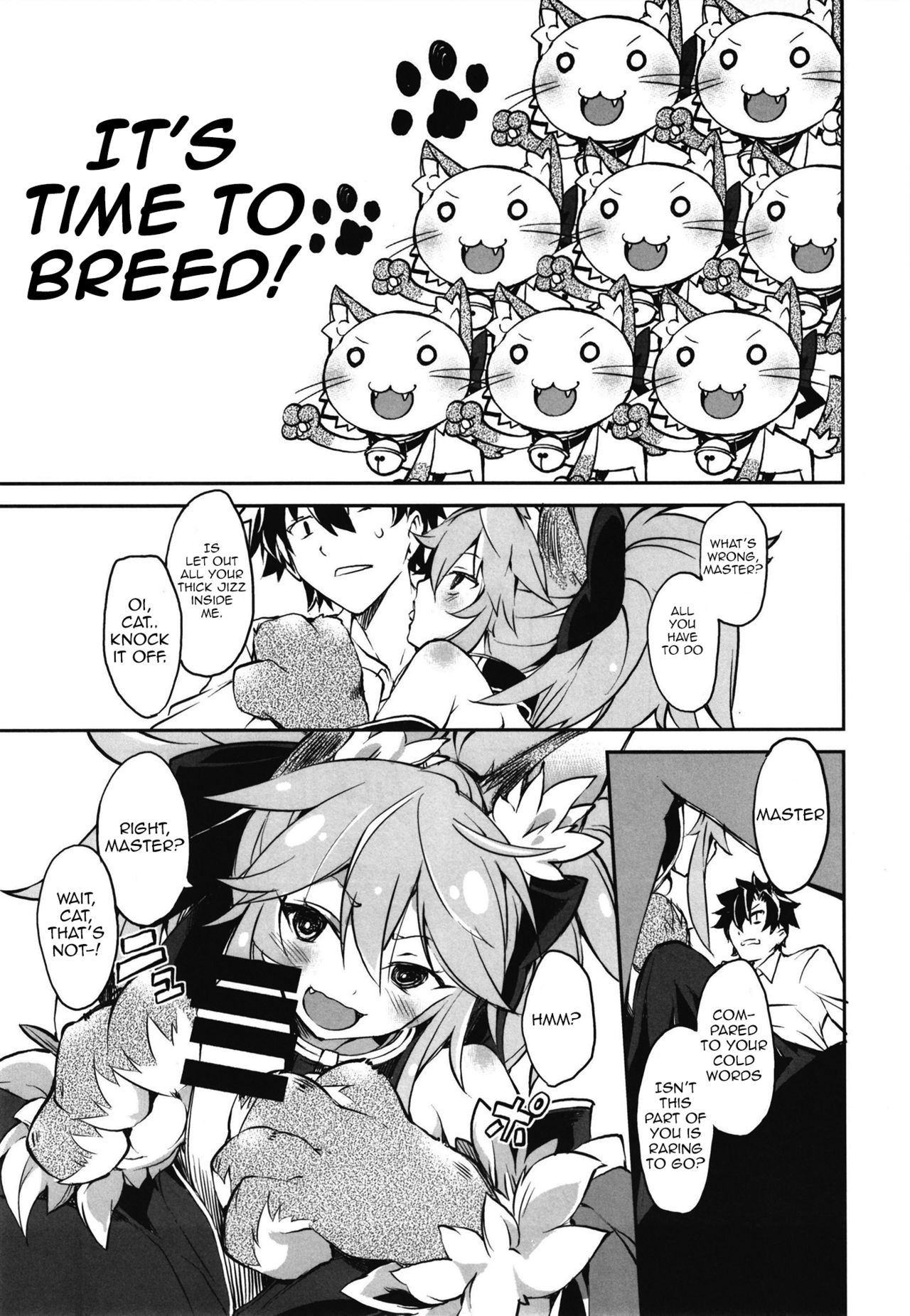 [Tomato Kanzume (Tomatomato)] Cat-chan Kozukuri Daisakusen | Cat-chan's Childmaking Grand Strategy (Fate/Grand Order) [English] [Kemonomimi Saikou] [Digital] page 7 full