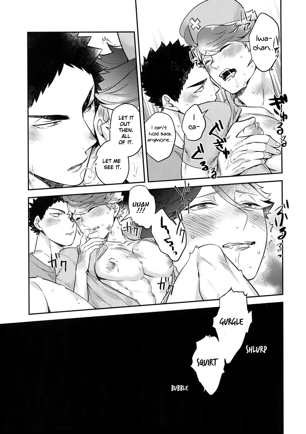 (SUPER RTS!! 2018) [Rototika (Kamishi Yue)] Iwaoi! Iwa-chan no Etchi! (Haikyuu!!) [English] [mayonyaka] page 21 full