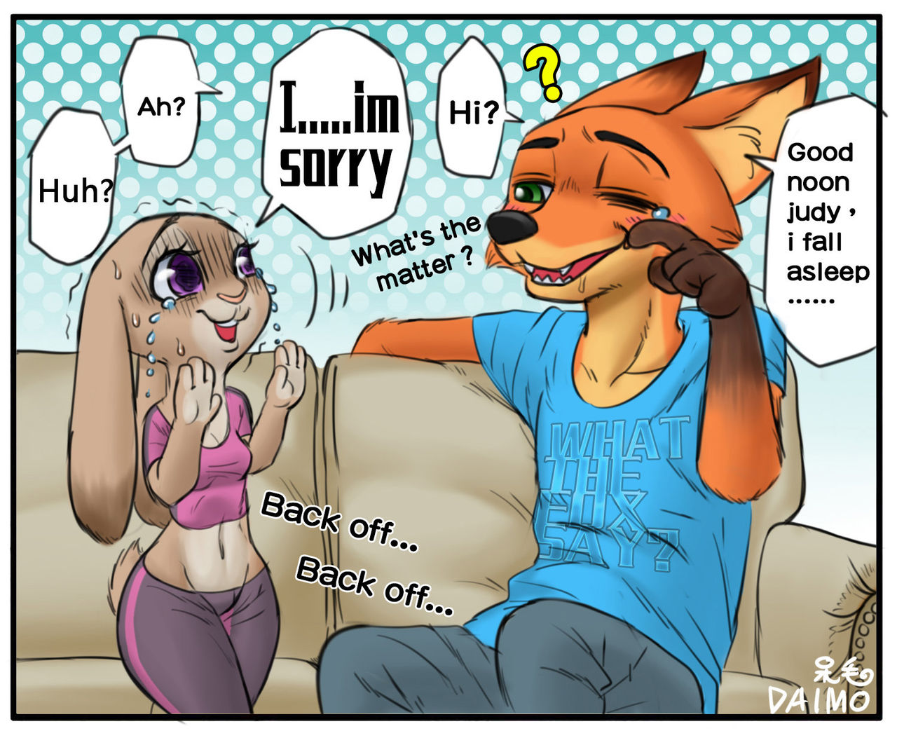[Daimo] Judy's H Tour + Artwork (Zootopia) On going page 16 full