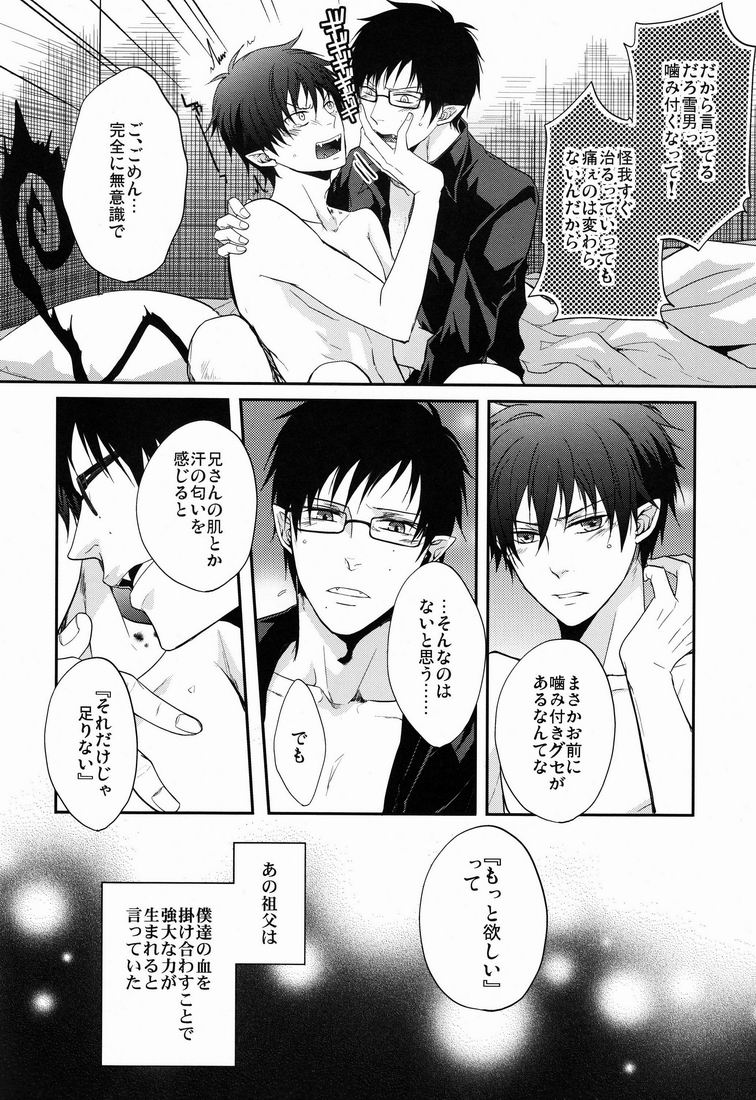 (SPARK6) [FIZZCODE (Satonishi)] Anata Shika Mitasenai. (Ao no Exorcist) page 5 full